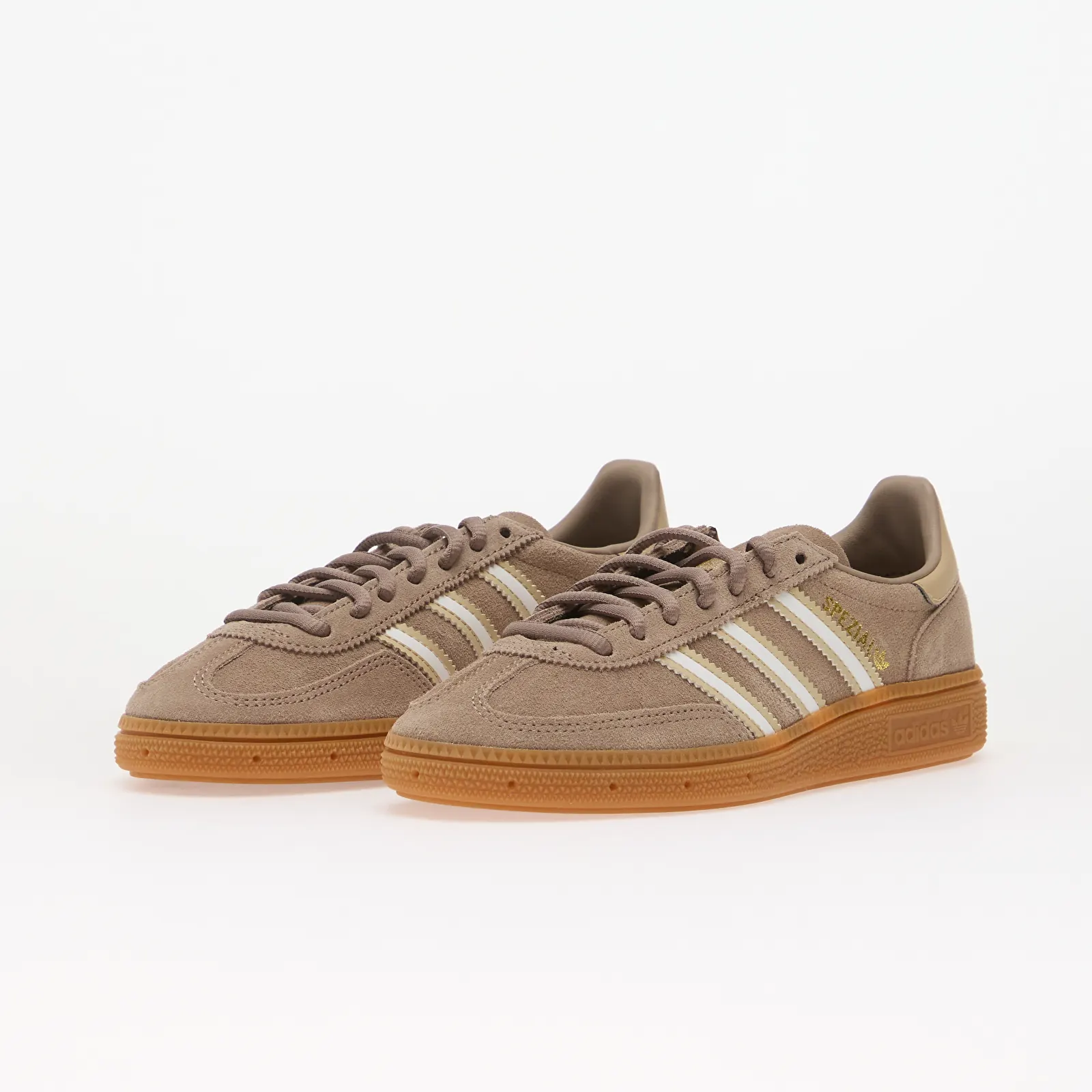 Vyriška avalynė adidas Handball Spezial Kids Chalky Brown/ Cloud White/ Magic Beige
