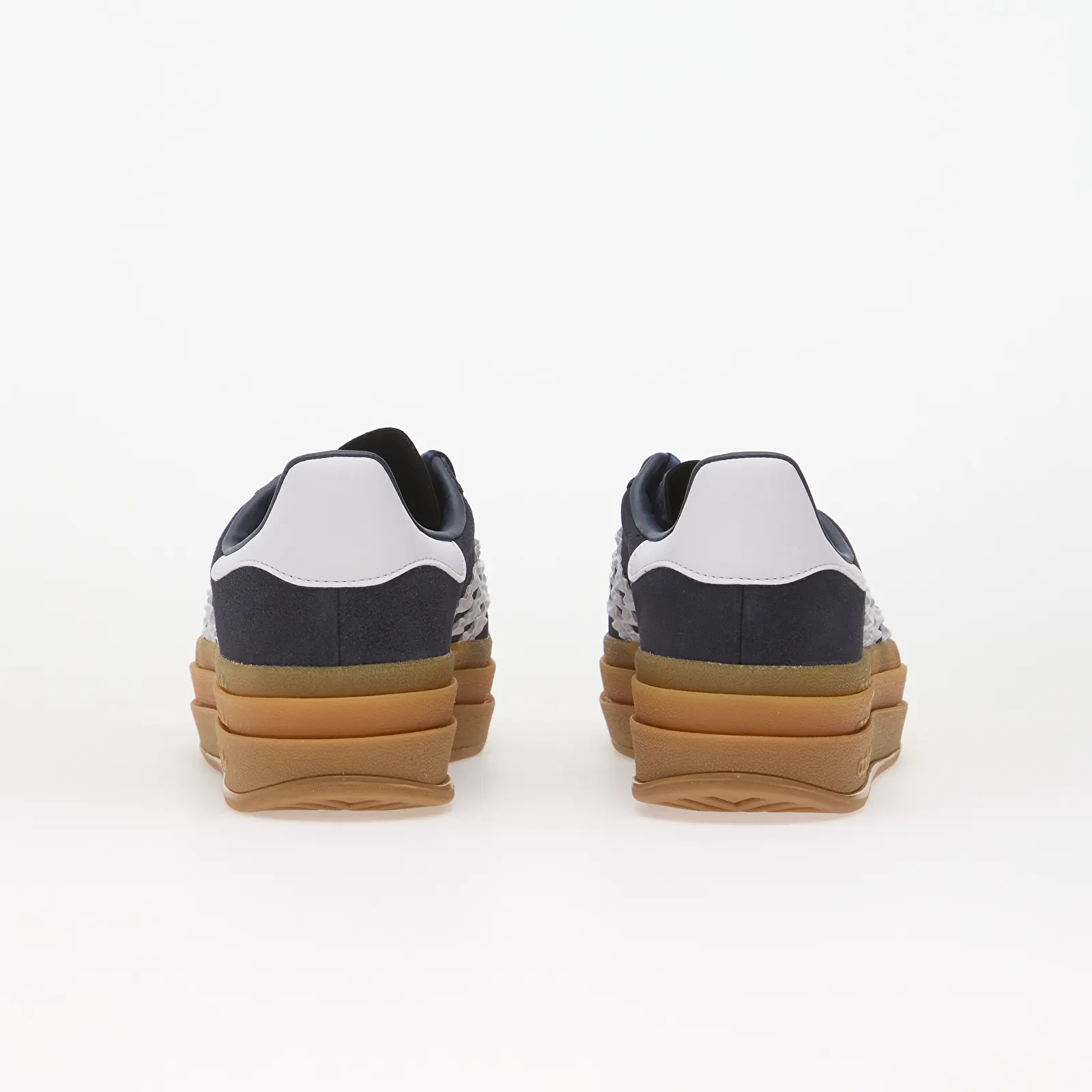 Baskets homme adidas Gazelle Bold Kids Shadow Navy/ Frozen Purple/ Gold Metallic