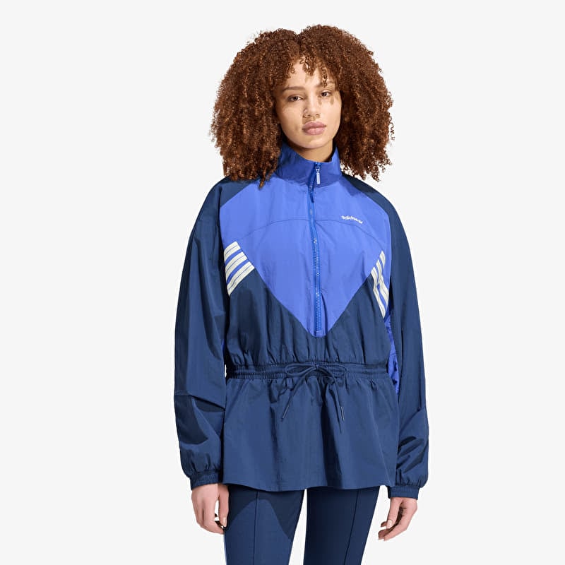 adidas Cutline Half Zip Dress Bold Blue/ Night Indigo
