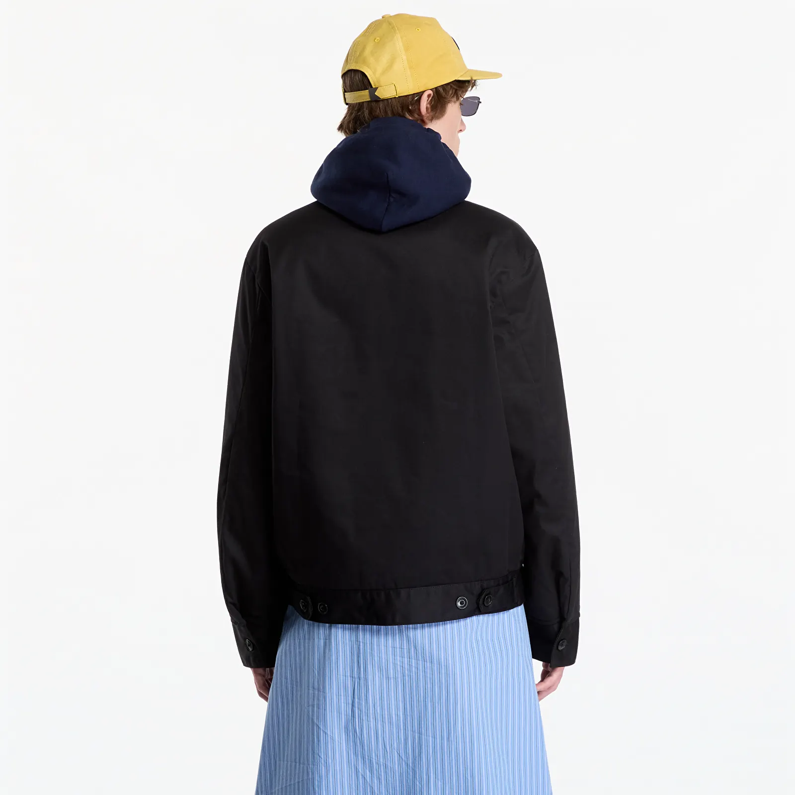 Jassen Thrasher Mag Embroidered Mechanic Jacket Black