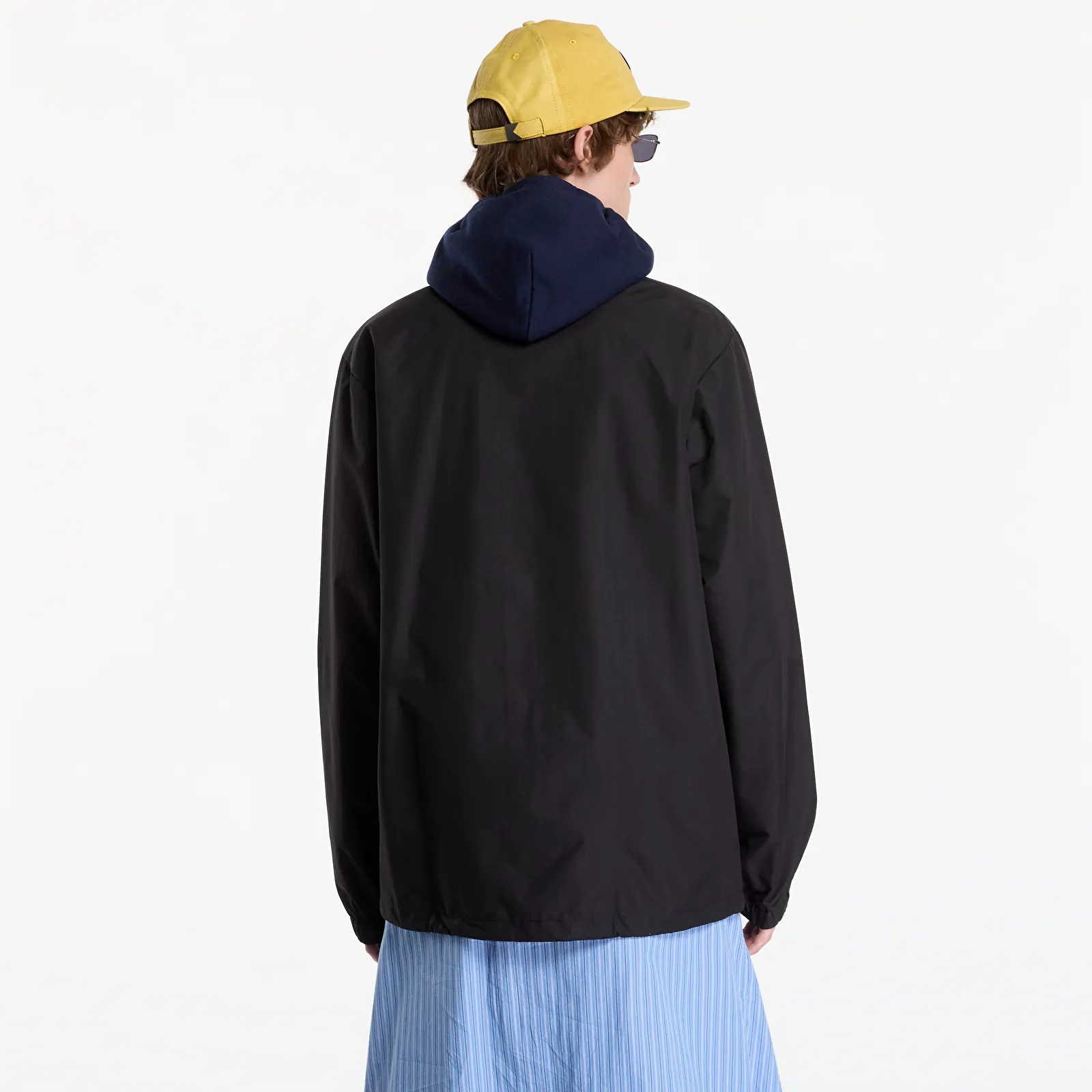 Overshirt Thrasher Sticker Coach Jacket Black