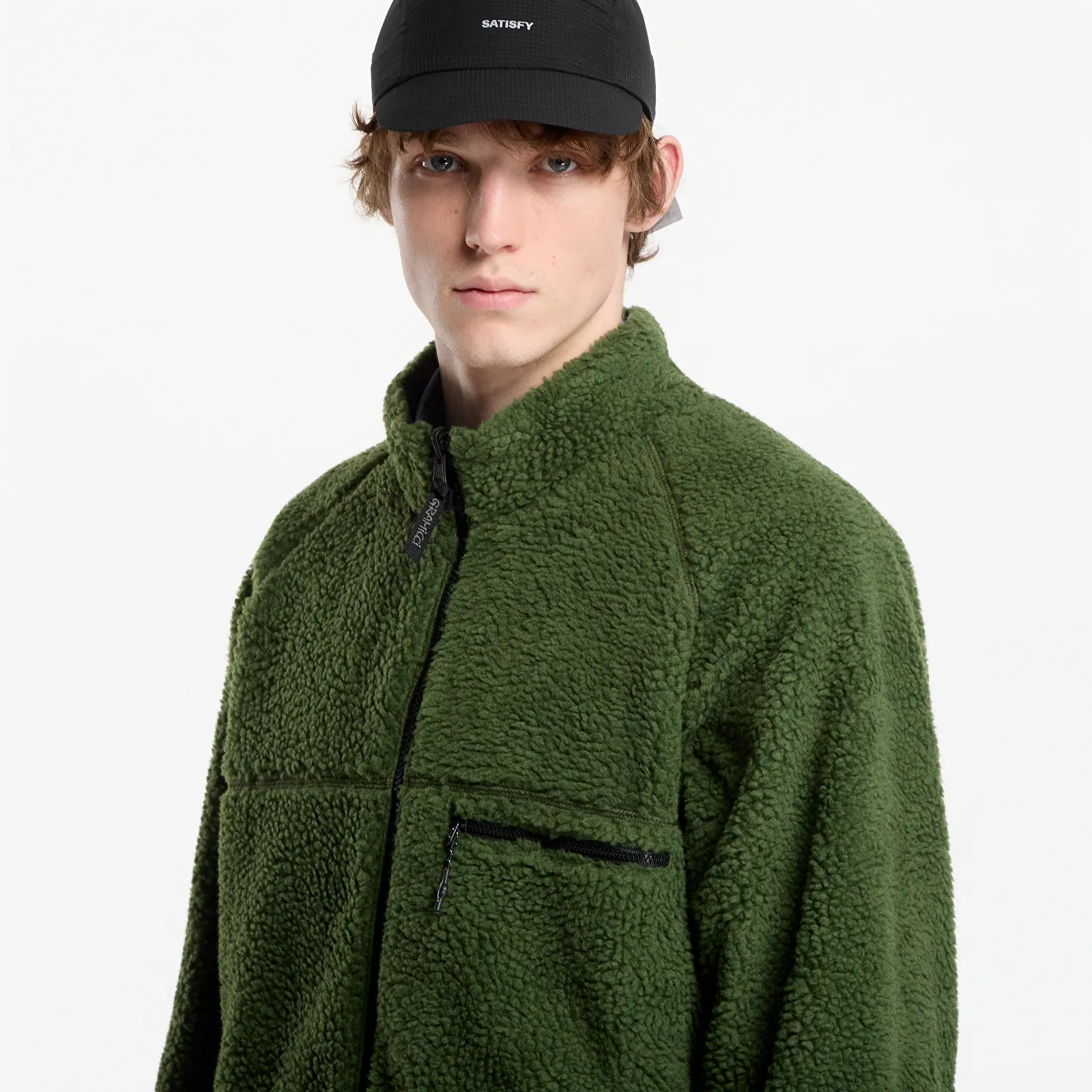 Geci bomber Gramicci Reversible Sherpa Jacket Olive/navy