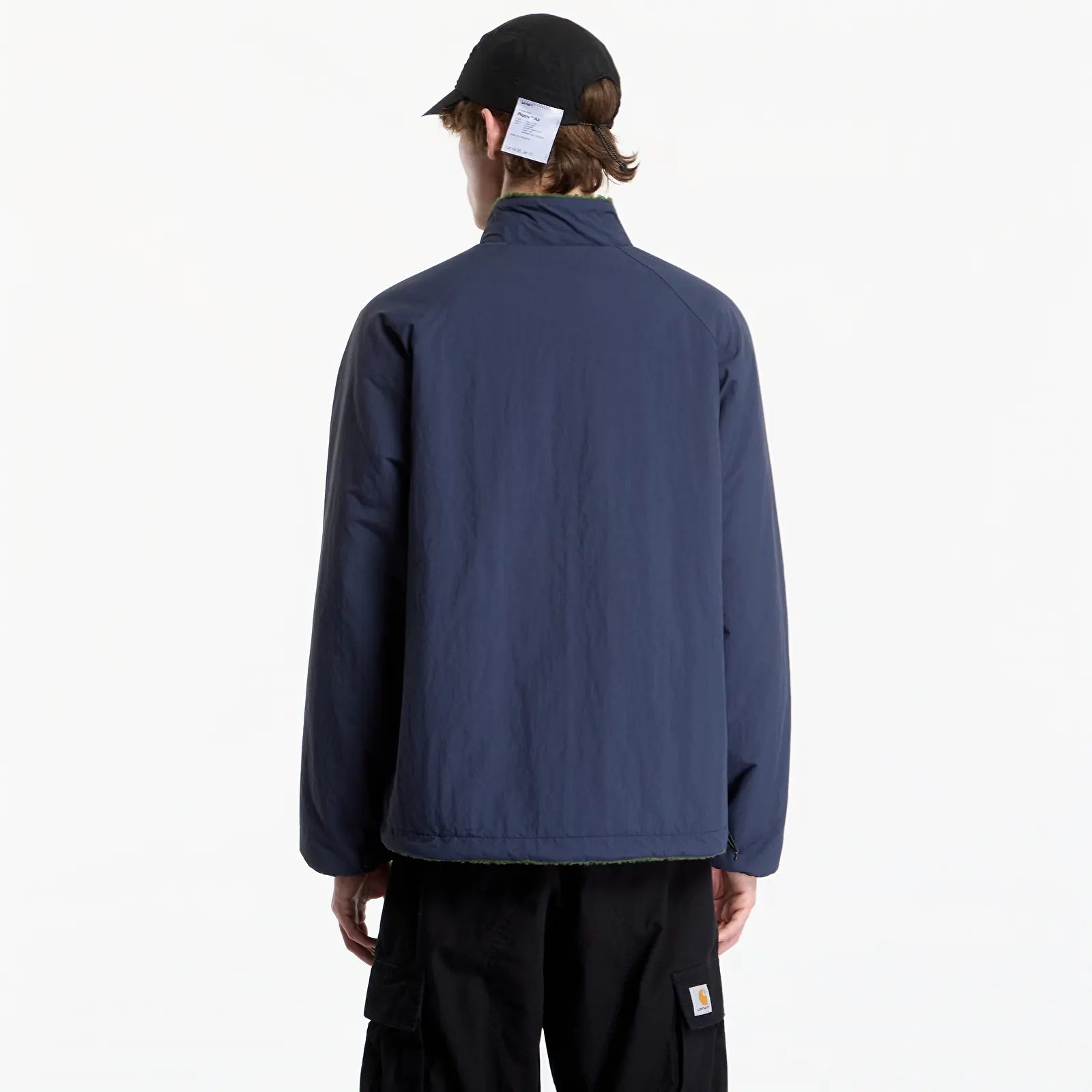 Geci bomber Gramicci Reversible Sherpa Jacket Olive/navy