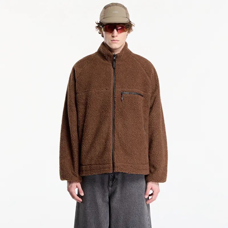 Gramicci Reversible Sherpa Jacket Dark Brown/black