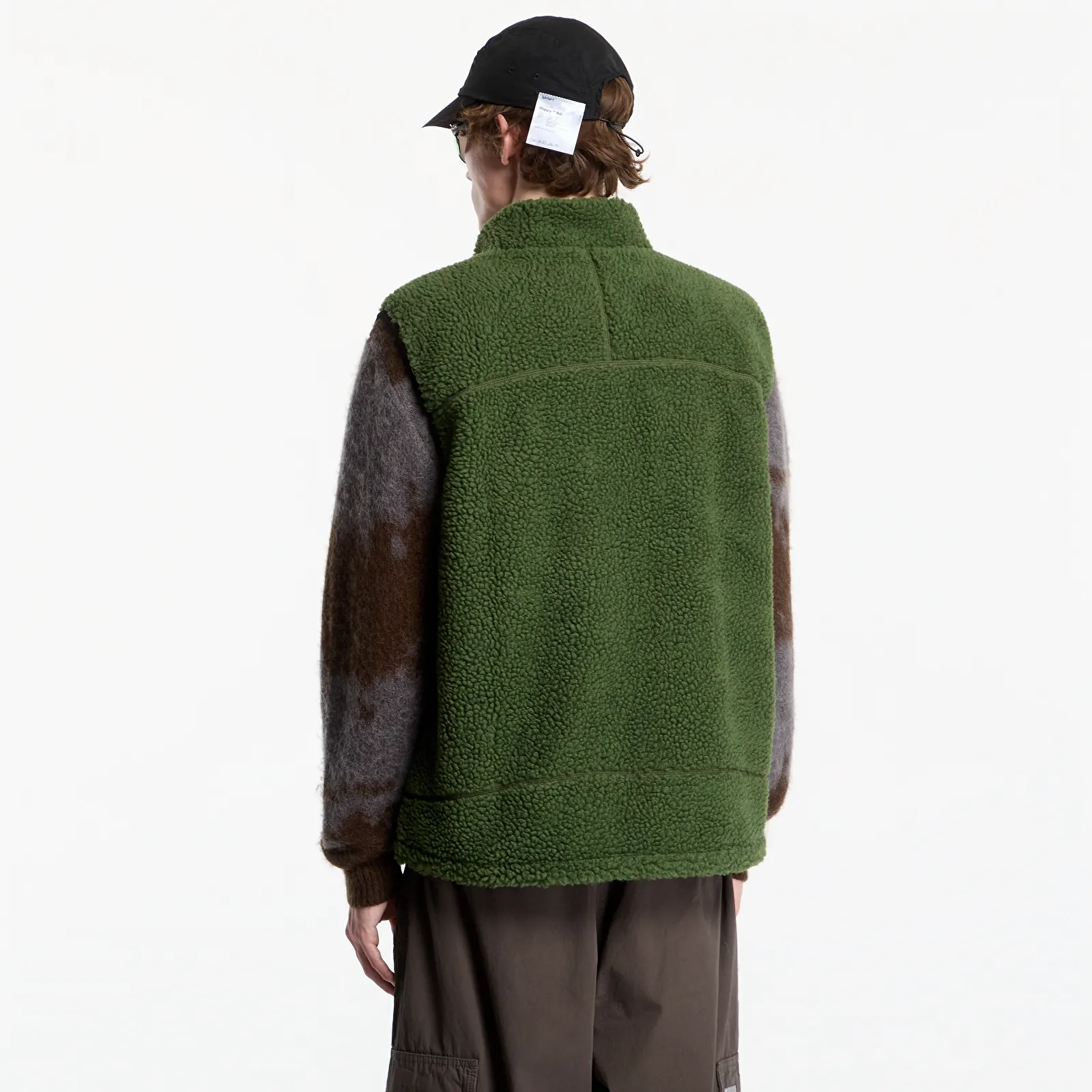 Vests Gramicci Reversible Sherpa Vest Olive/navy