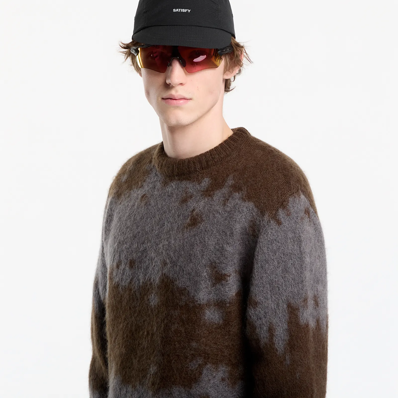 Свитеры и джемперы Gramicci Mohair Splatter Sweater Slate Splatter