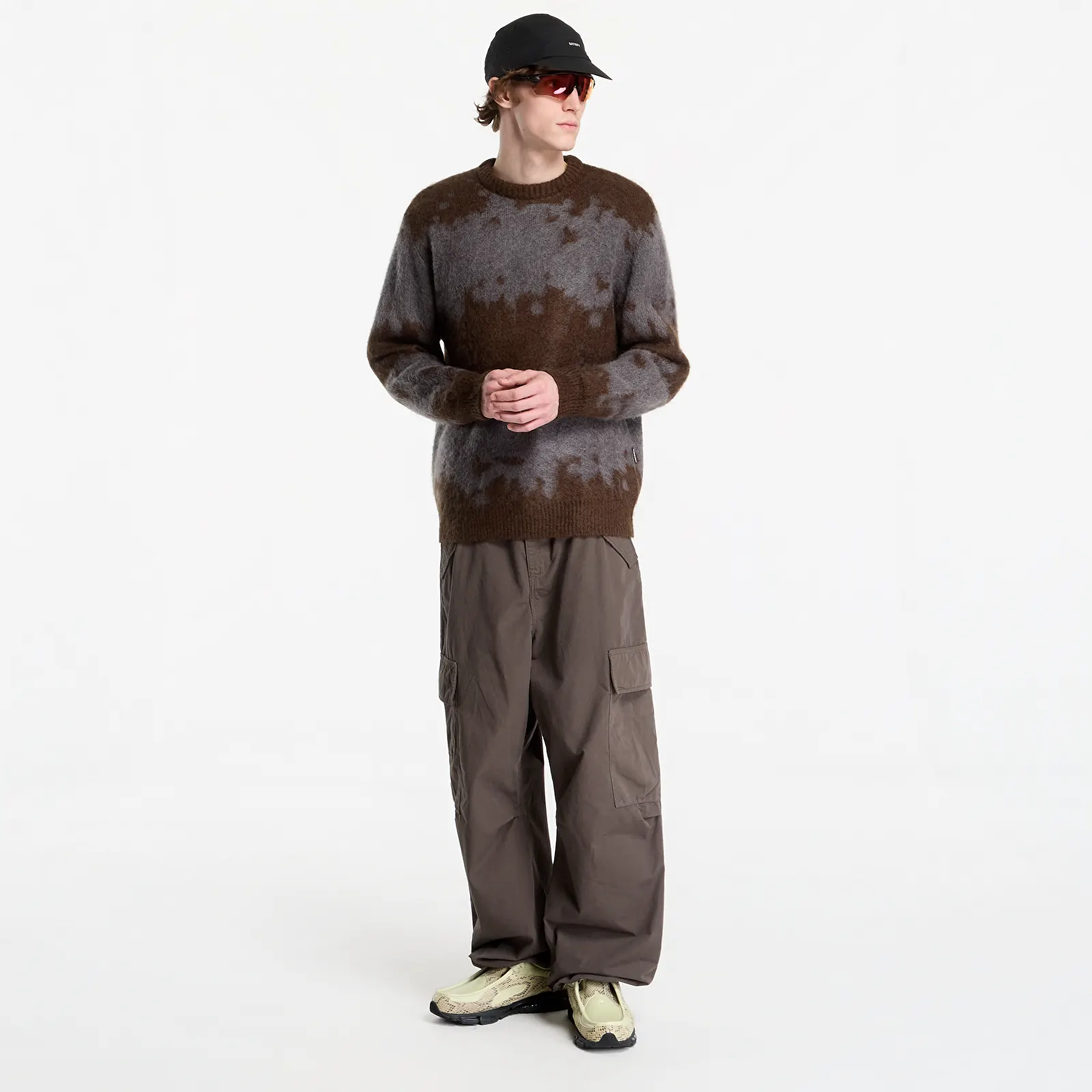 Свитеры и джемперы Gramicci Mohair Splatter Sweater Slate Splatter