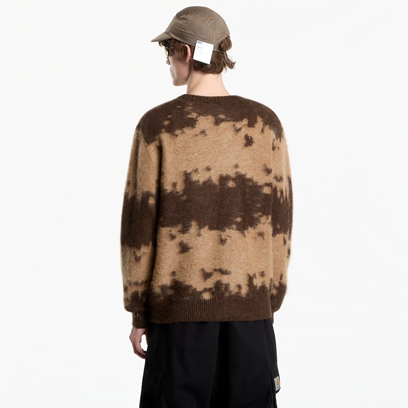 Свитеры и джемперы Gramicci Mohair Splatter Sweater Taupe Splatter