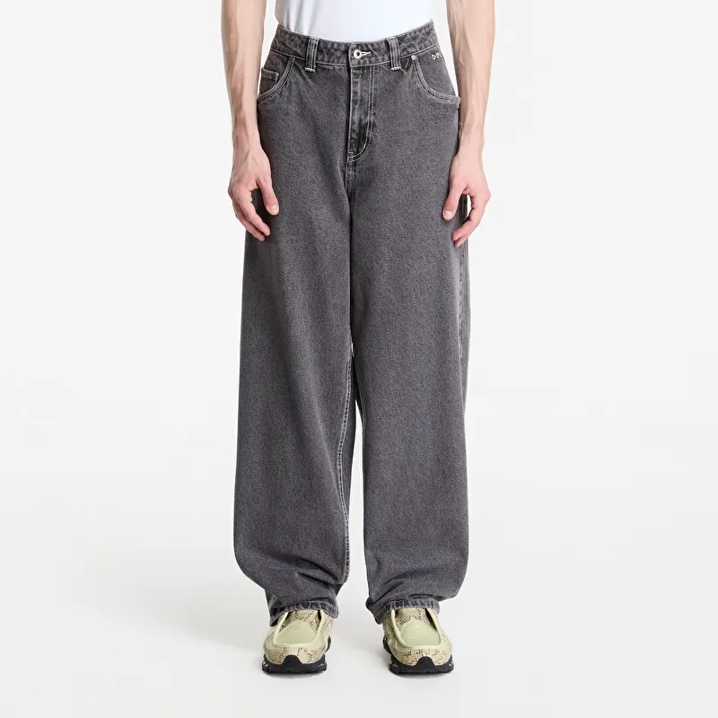 Džínsy Dime Baggy Wink Denim Pants Faded Black