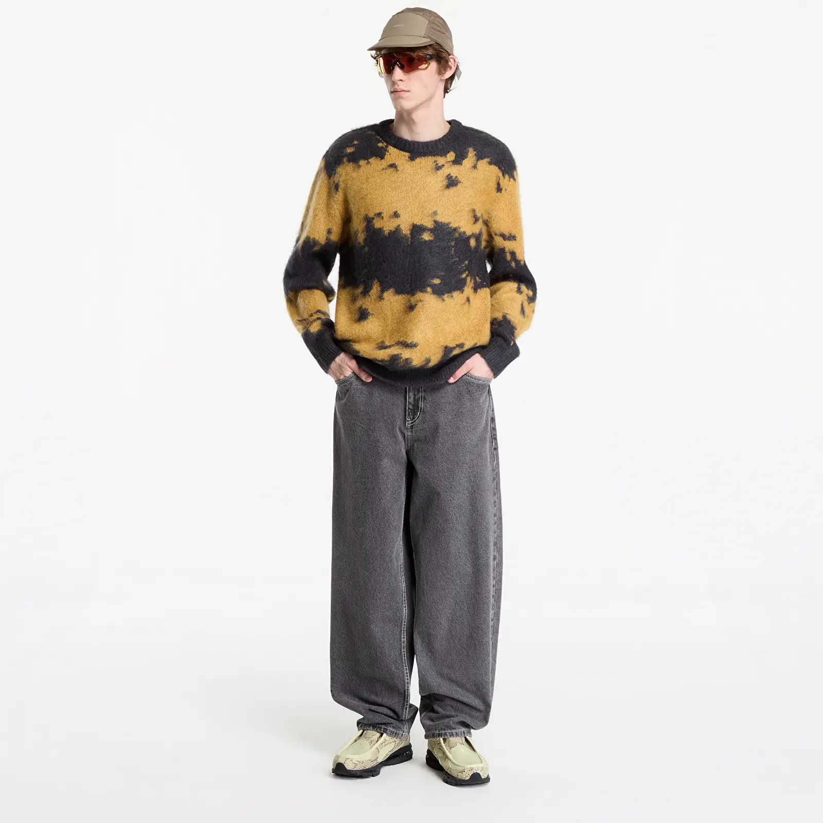 Jeans Dime Baggy Wink Denim Pants Faded Black