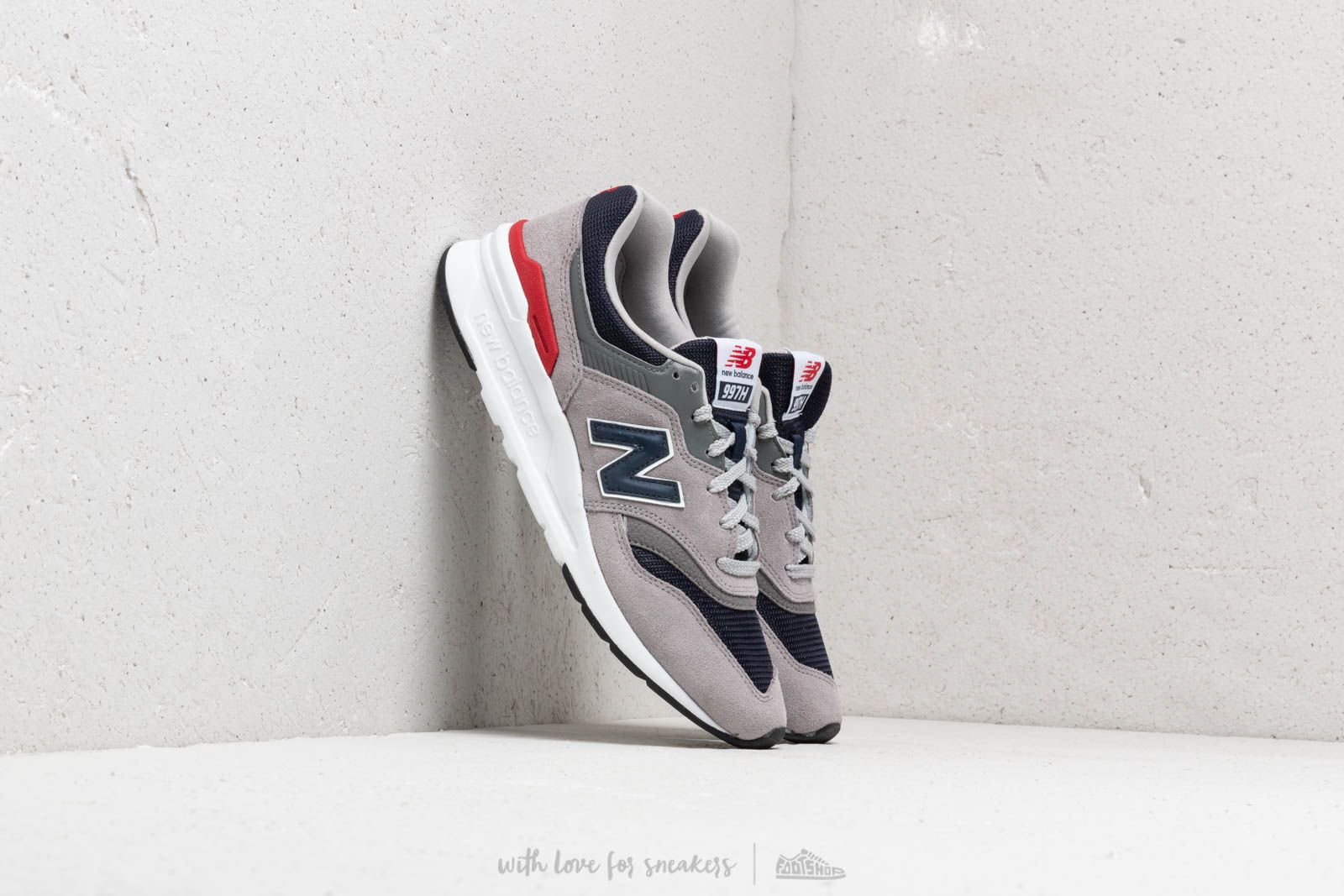 Men's shoes New Balance 997 Grey/ Navy/ Red/ White