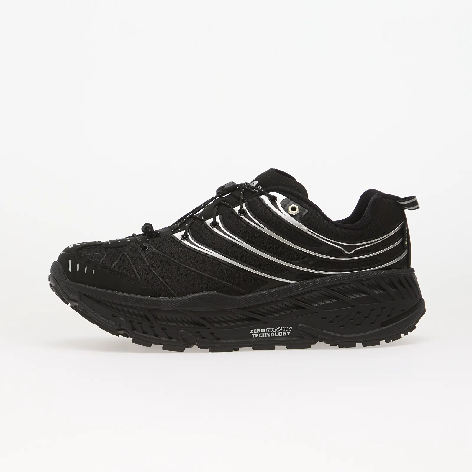 Men's shoes Hoka® U Stinson Evo GTX Black/ Silver