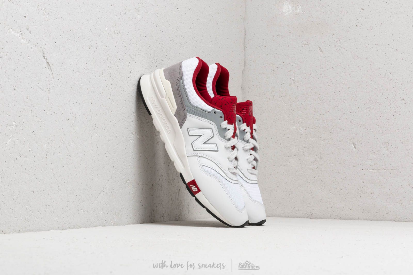 Pánske tenisky a topánky New Balance 997H White/ Red