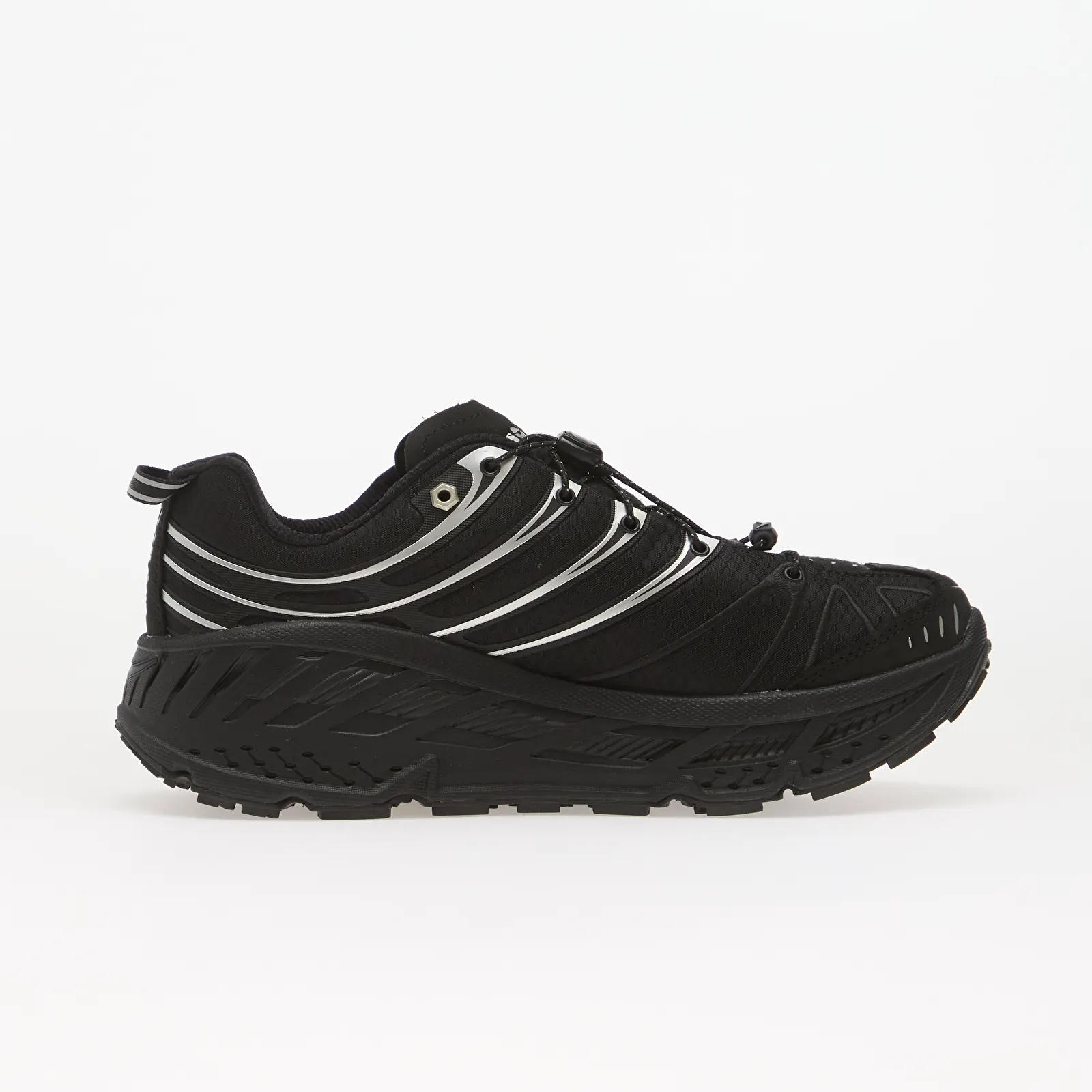 Men's shoes Hoka® U Stinson Evo GTX Black/ Silver