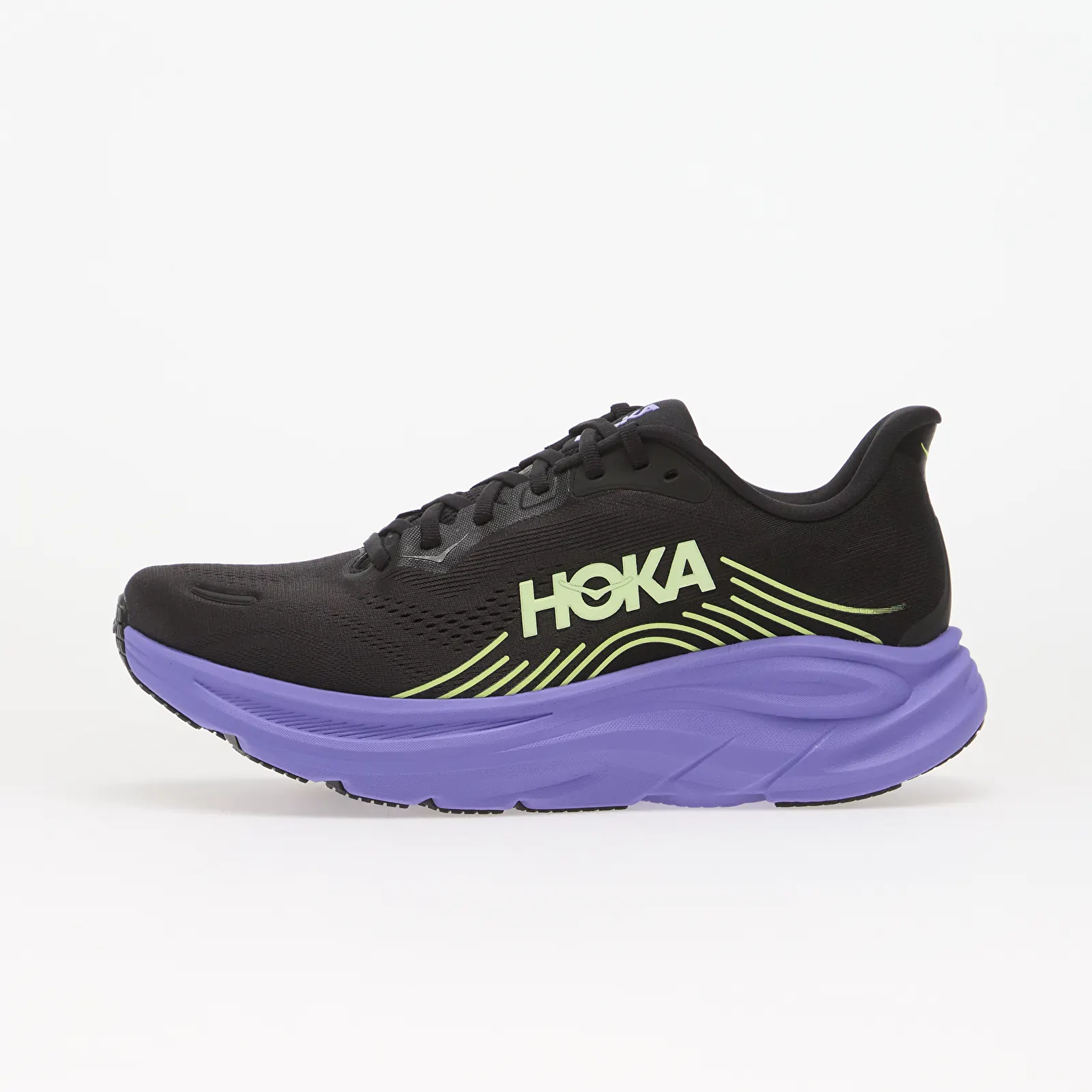 Baskets homme Hoka® M Clifton 11 Black/ Neon Yuzu