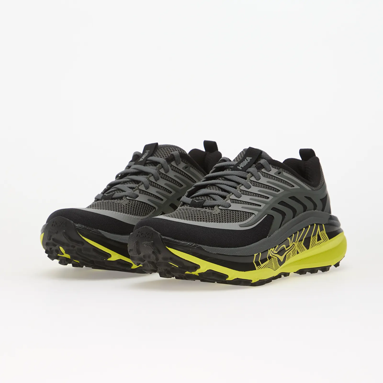 Herenschoenen Hoka® M Stinson 8 Black/ Hoka® Citrus