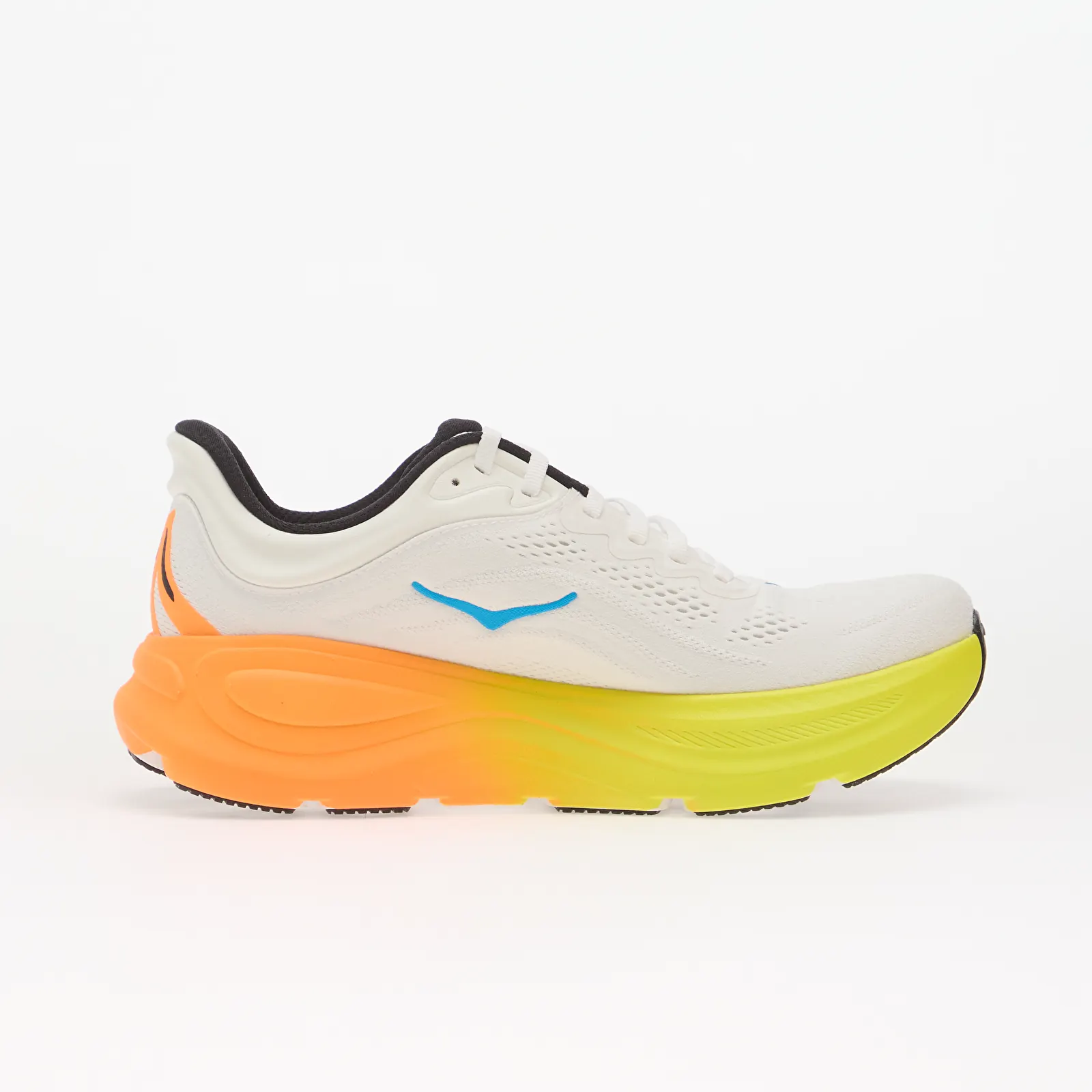 Мужская обувь Hoka® M Bondi 9 White/ Neon Tangerine