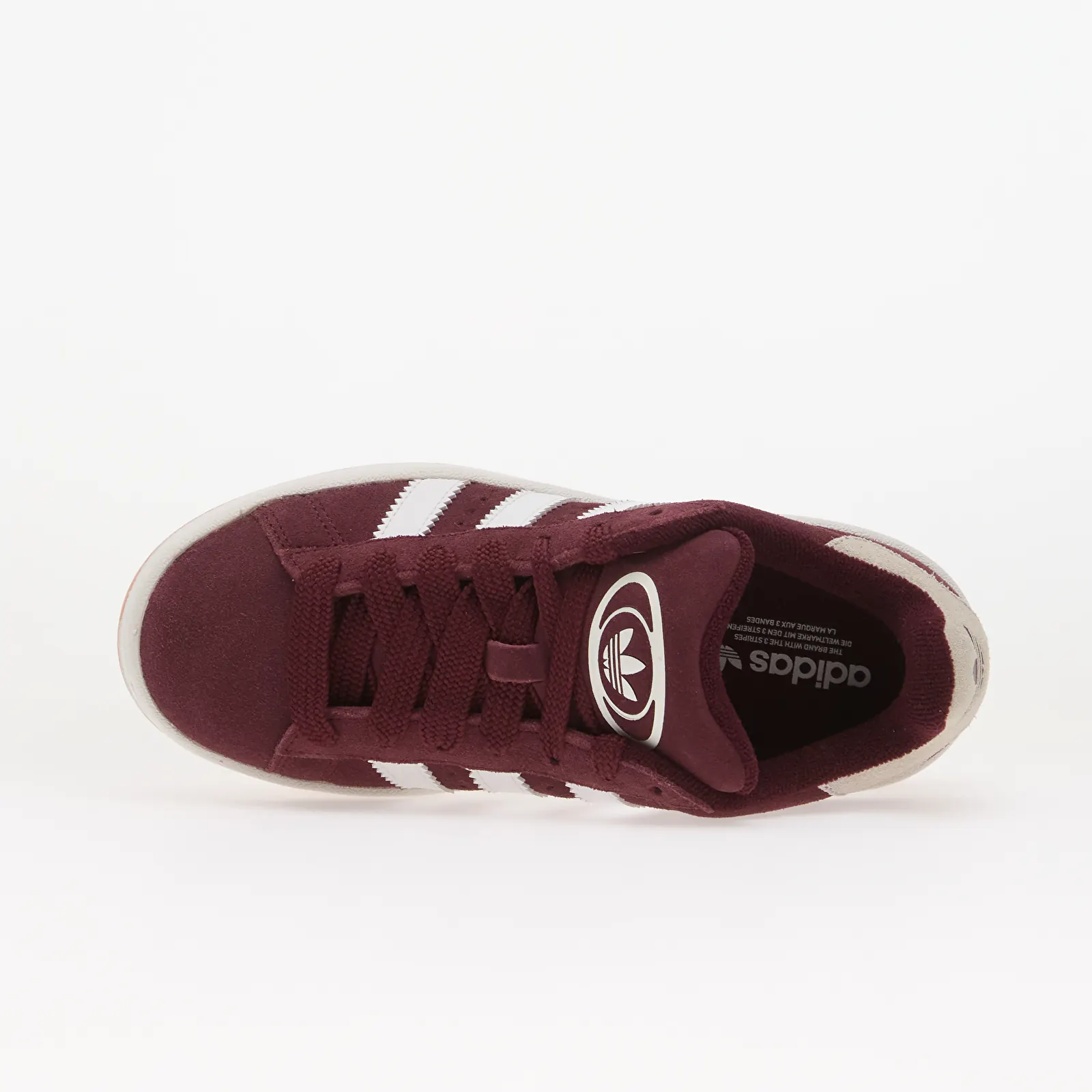 Herren Sneaker und Schuhe adidas Campus 00s Kids Maroon/ Cloud White/ Gum