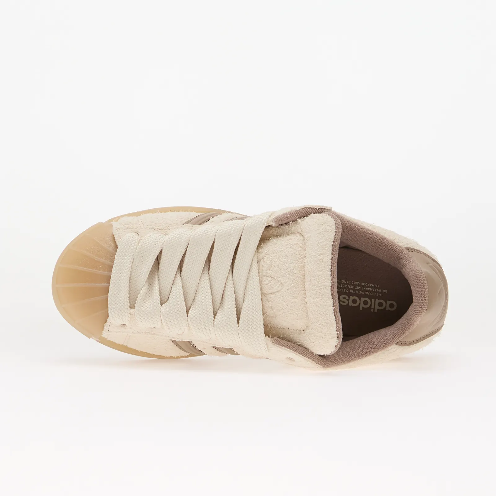 Naiste jalatsid adidas Superstar St Wonder White/ Chalky Brown/ Chalky Brown