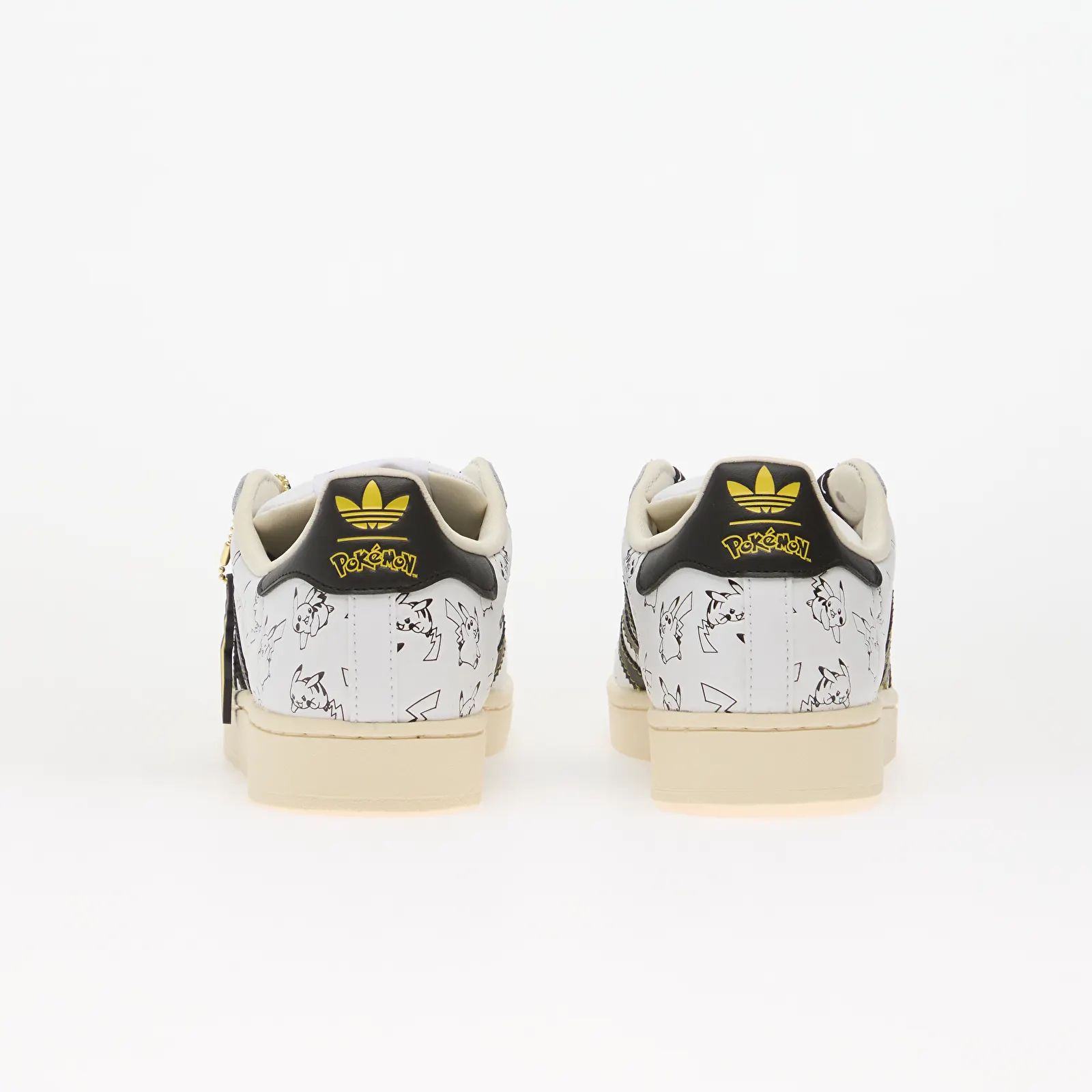 Men's shoes adidas x Pokemon Superstar II (Pikachu) Cloud White/ Core Black/ Gold Metallic