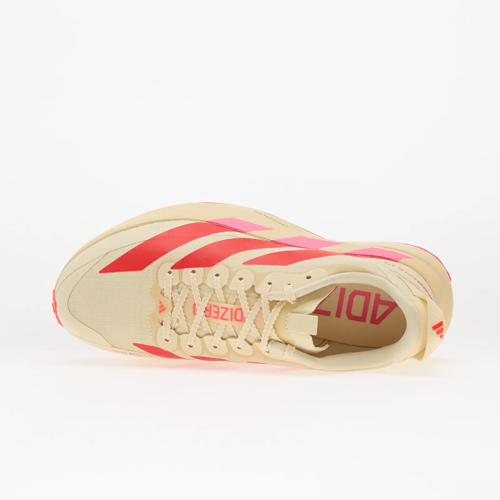 Damesschoenen adidas Adizero EVO SL ATR Warm Vanilla/ Lucid Red/ Lucid Pink