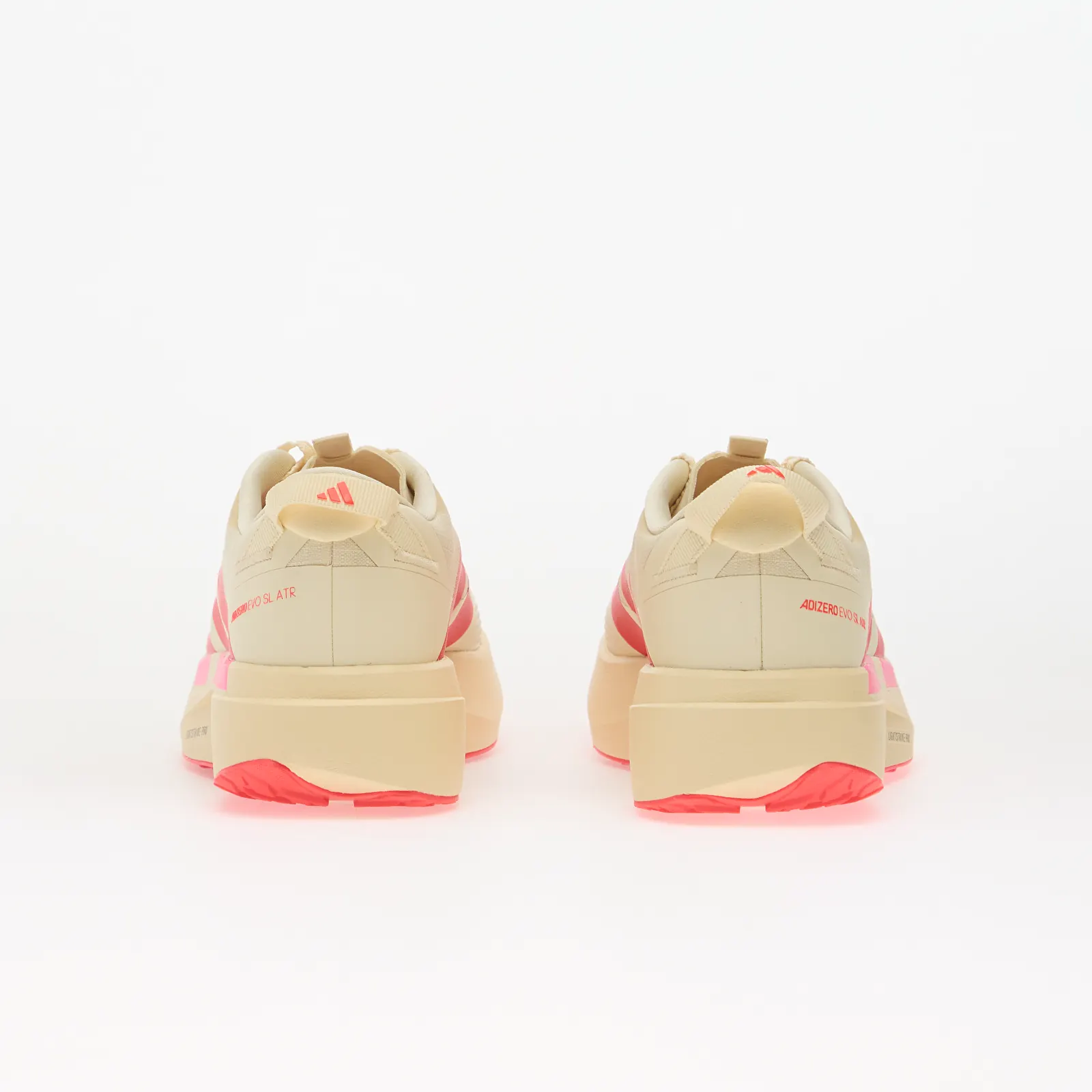 Damesschoenen adidas Adizero EVO SL ATR Warm Vanilla/ Lucid Red/ Lucid Pink