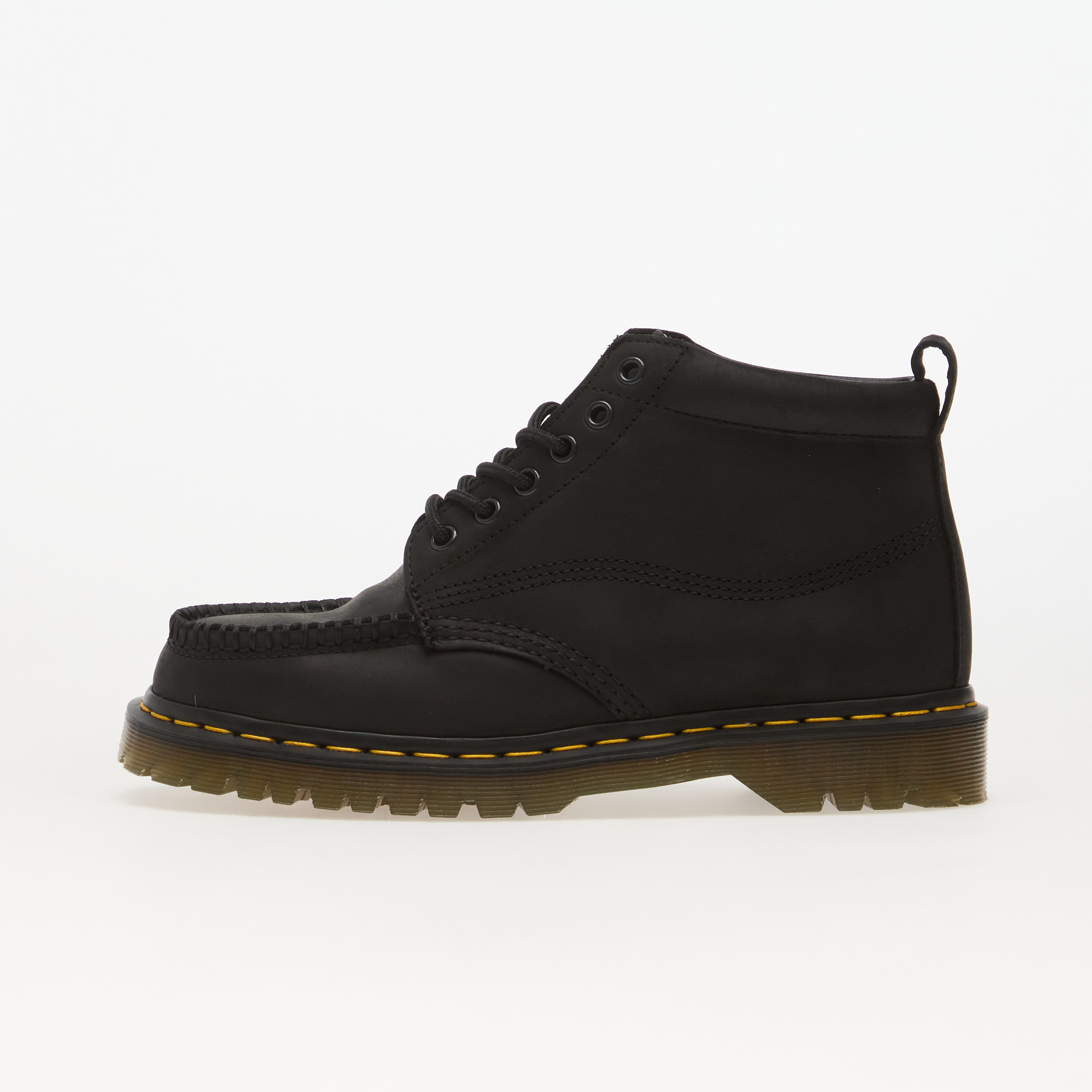Pantofi Dr. Martens Lowell Chukka Black Crazy Horse 11