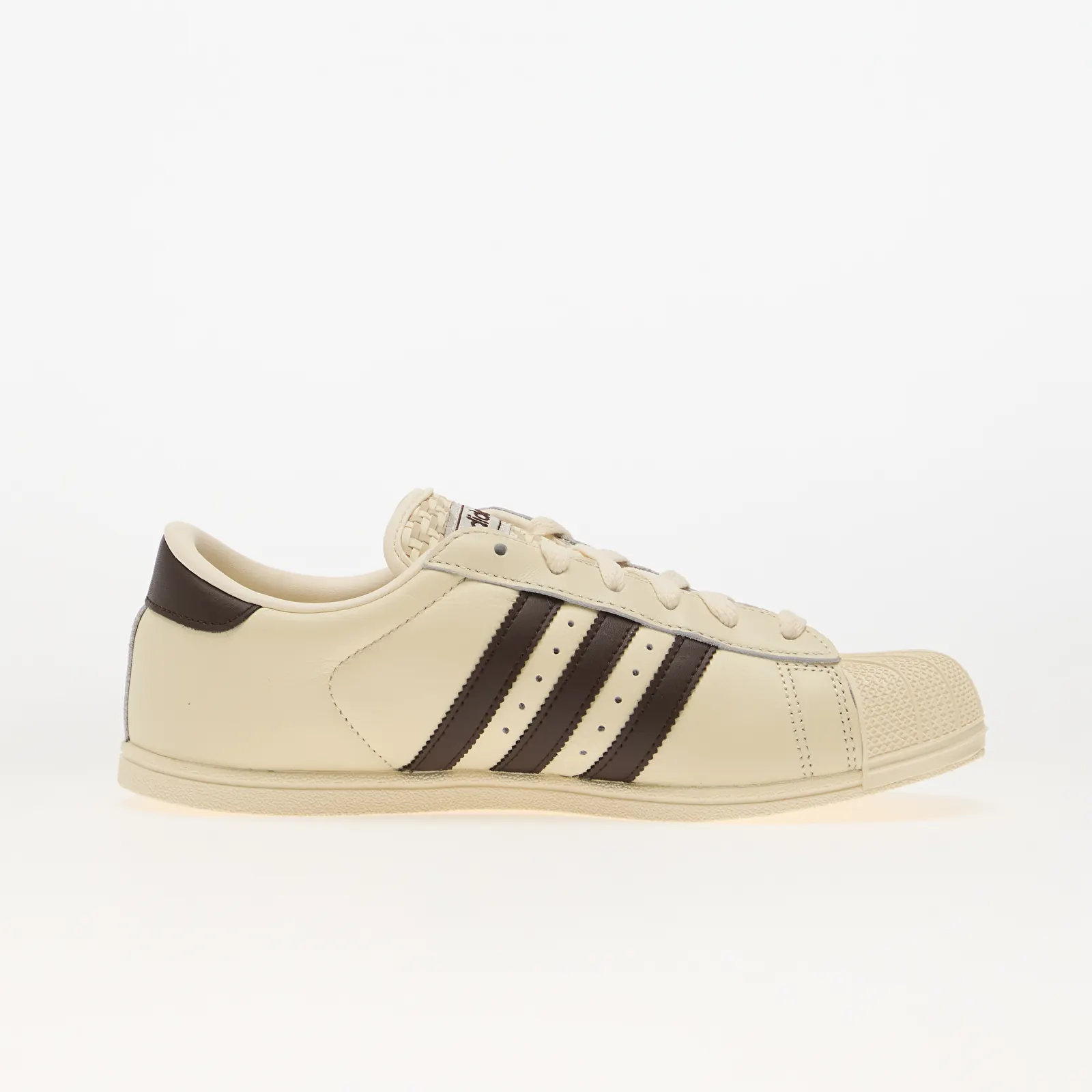 Women's shoes adidas Superstar Lo Pro Cream White/ Aurora Coffee/ Gold Metallic