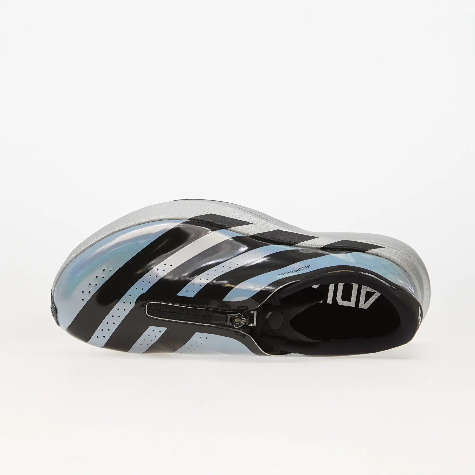 Men's shoes adidas Adizero EVO SL ZIP Silver Met./ Core Black/ Halo Silver