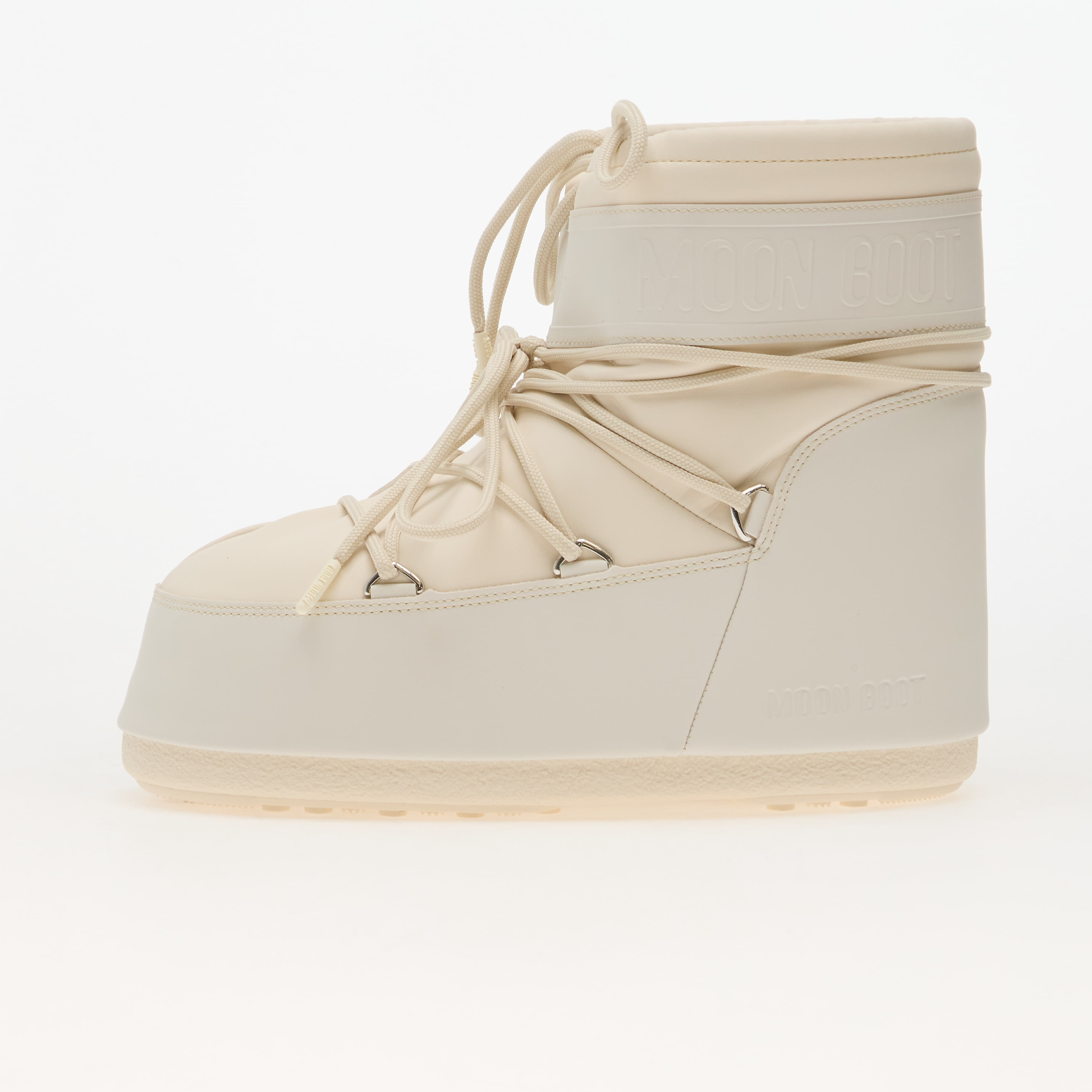 Pantofi Moon Boot Icon Low Rubber Cream 36-38