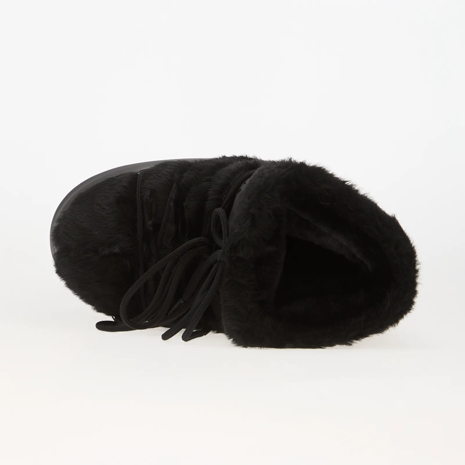 Мужские ботинки Moon Boot Icon Low Faux Fur Black