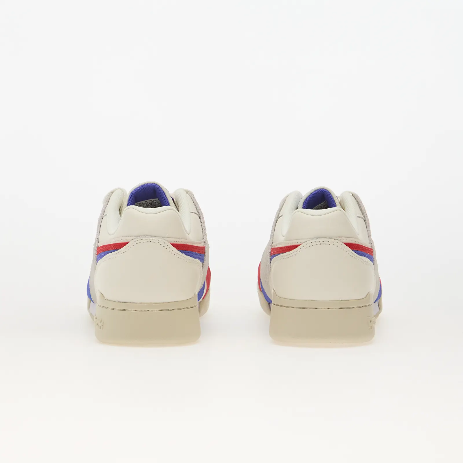 Miesten lenkkarit Reebok Workout Plus Chalk/ Breakout Blue/ Vector Red