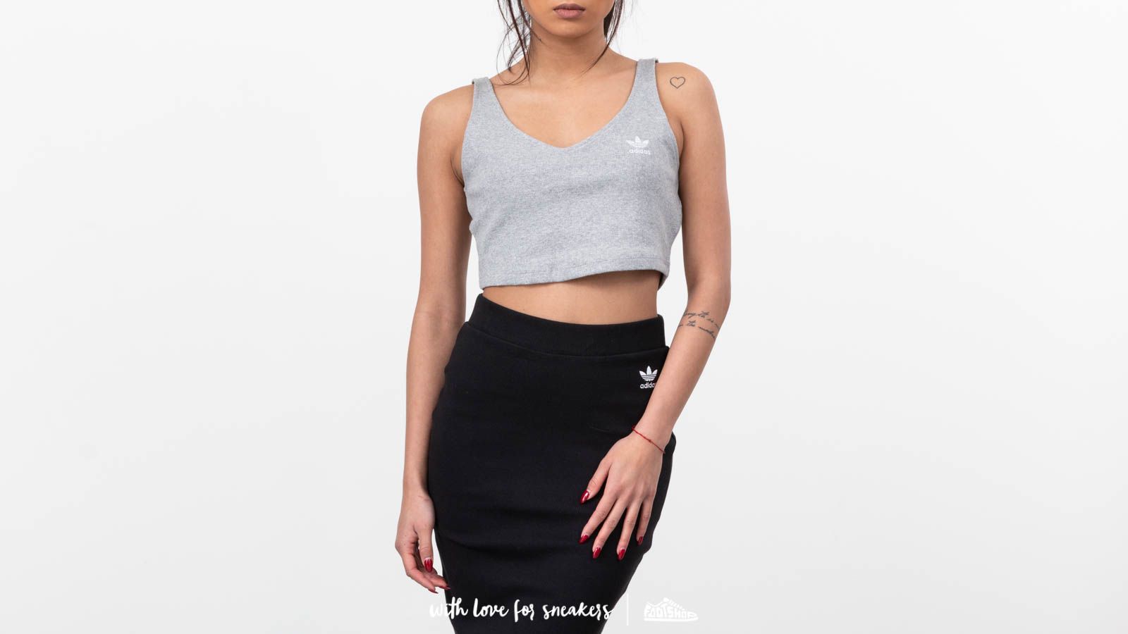 Adidas styling discount complements crop top