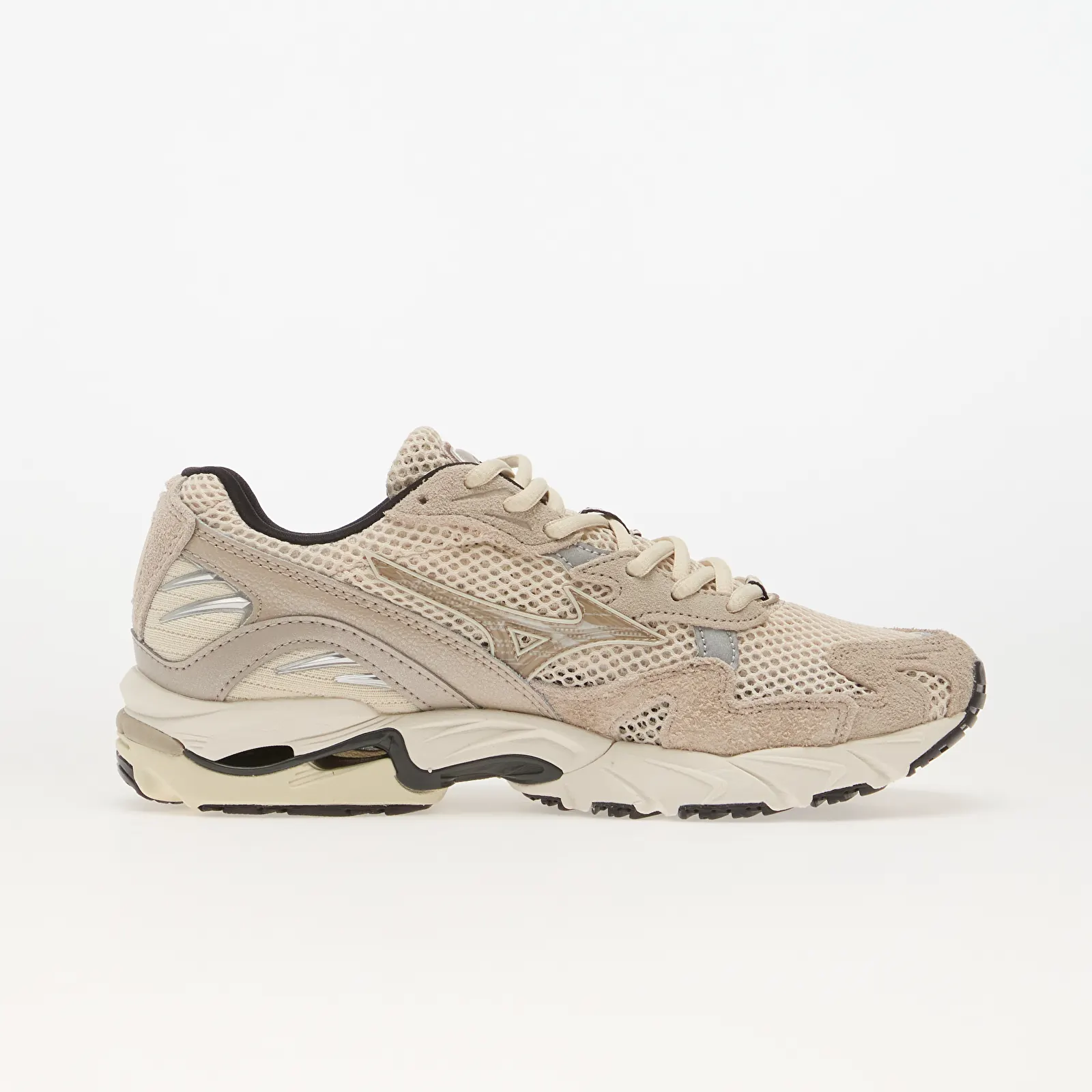 Women's sneakers Mizuno Wave Rider 10 Suede Summer Sand/ Simply Taupe/ Summer Sand