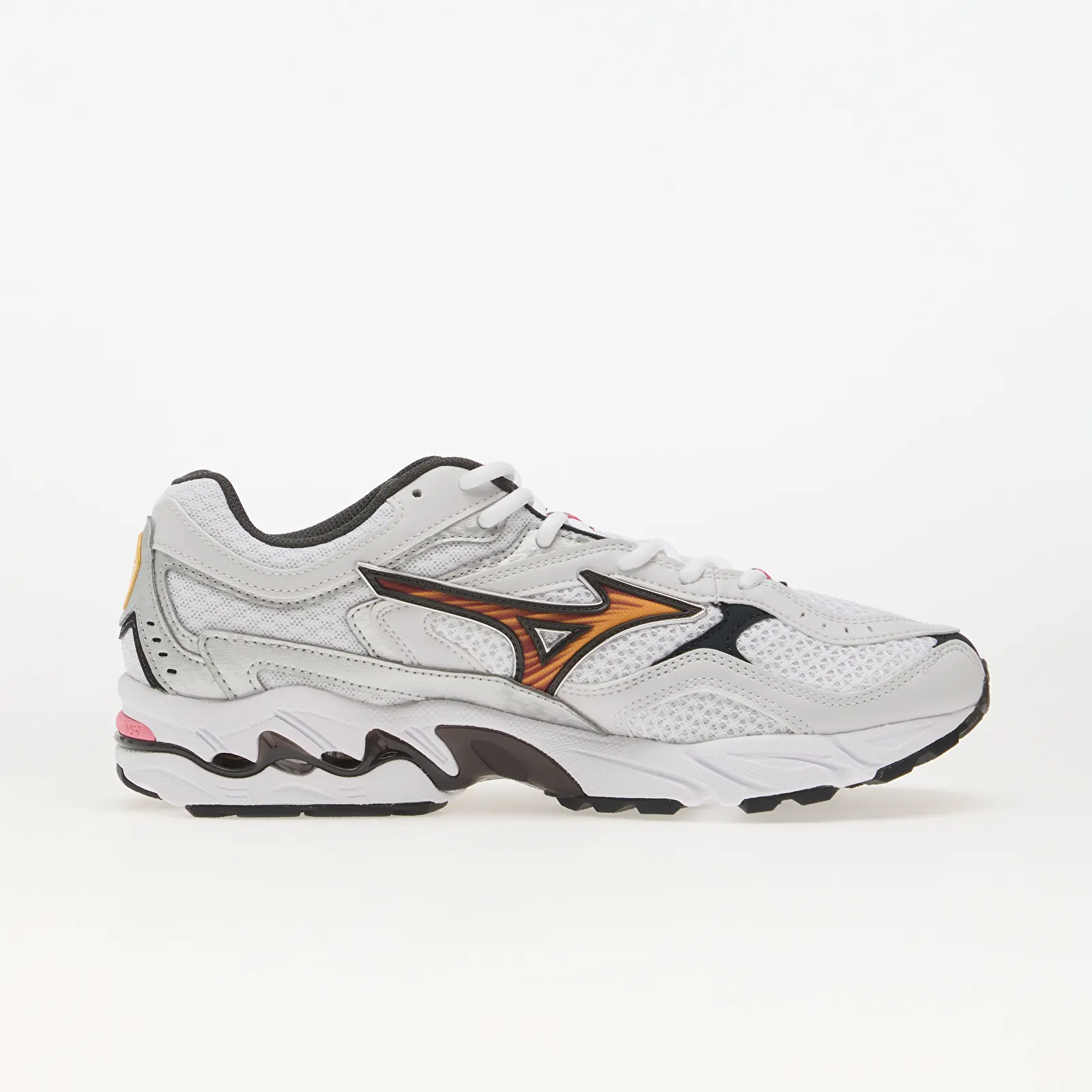 Férfi sneakerek Mizuno Wave Mustang LS OG White/ Artisan's Gold/ Galaxy Silver