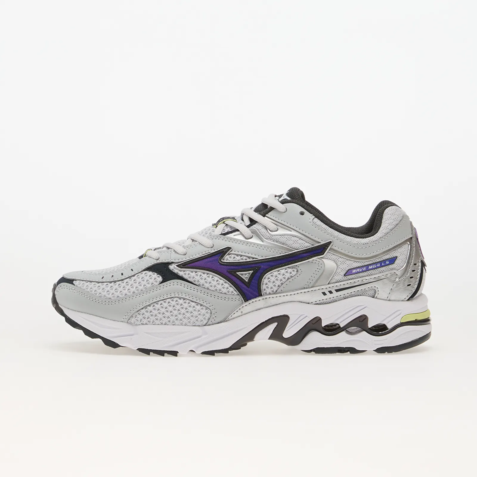 Férfi sneakerek Mizuno Wave Mustang LS OG Cloudscape/ Royal Lilac/ Galaxy Silver