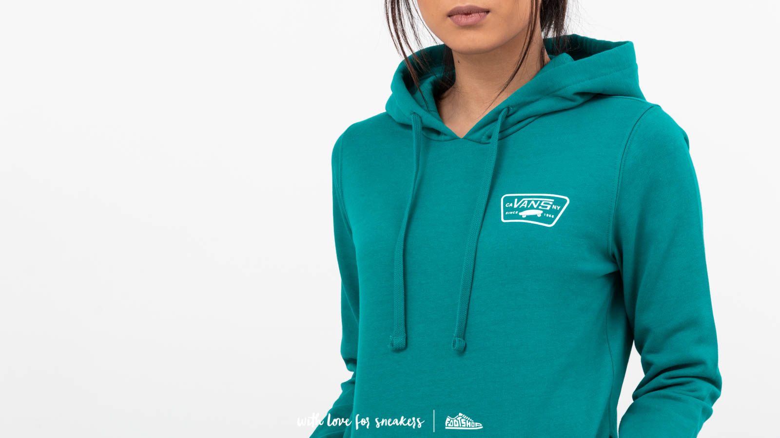 Hoodies and sweatshirts Vans Full Patch Classic Hoodie Green Footshop