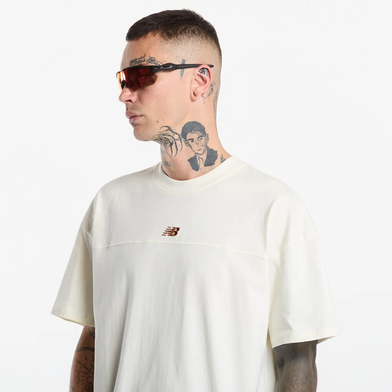Pólók New Balance Sport Legacy Graphic T-Shirt Angora