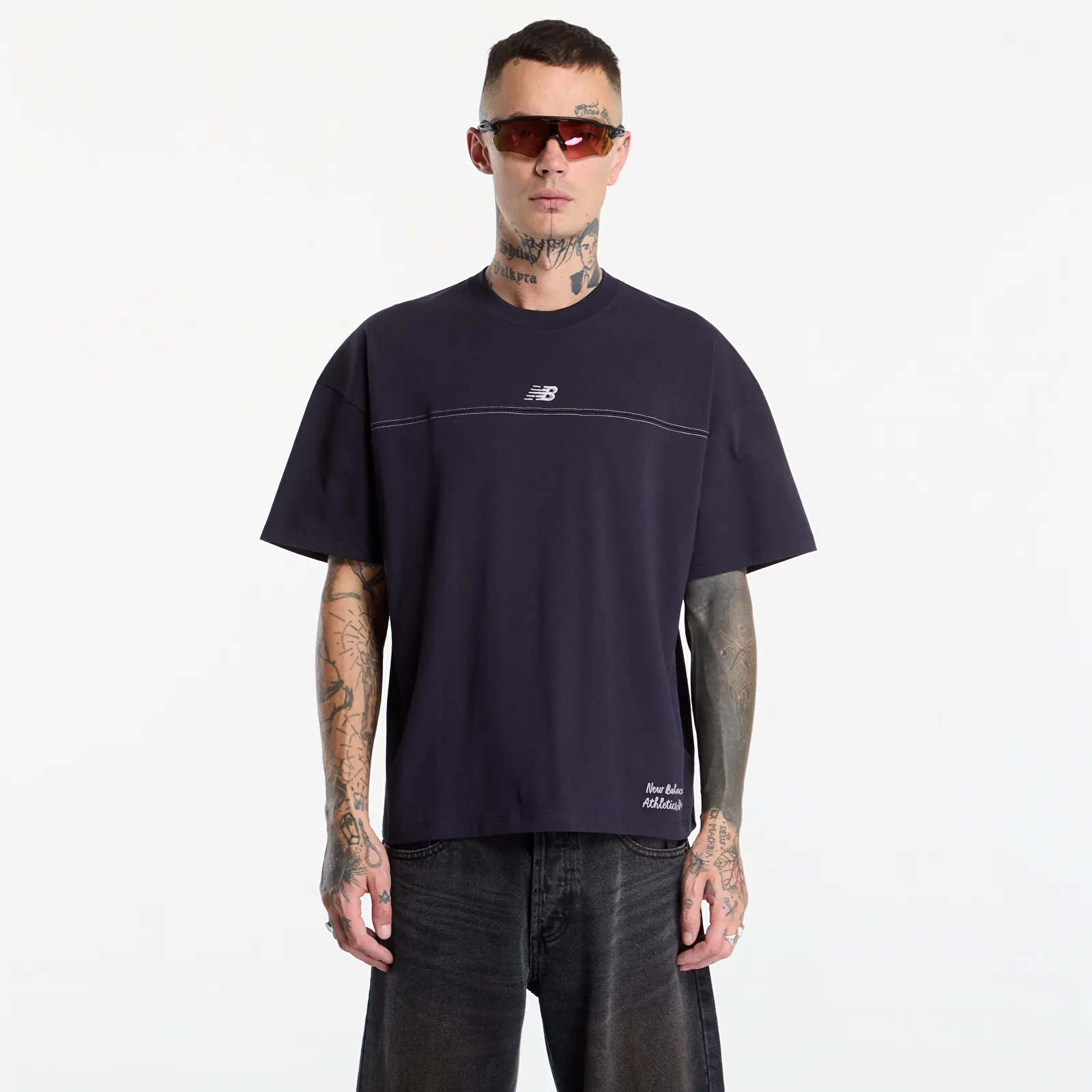 Pólók New Balance Sport Legacy Graphic T-Shirt Dark Night