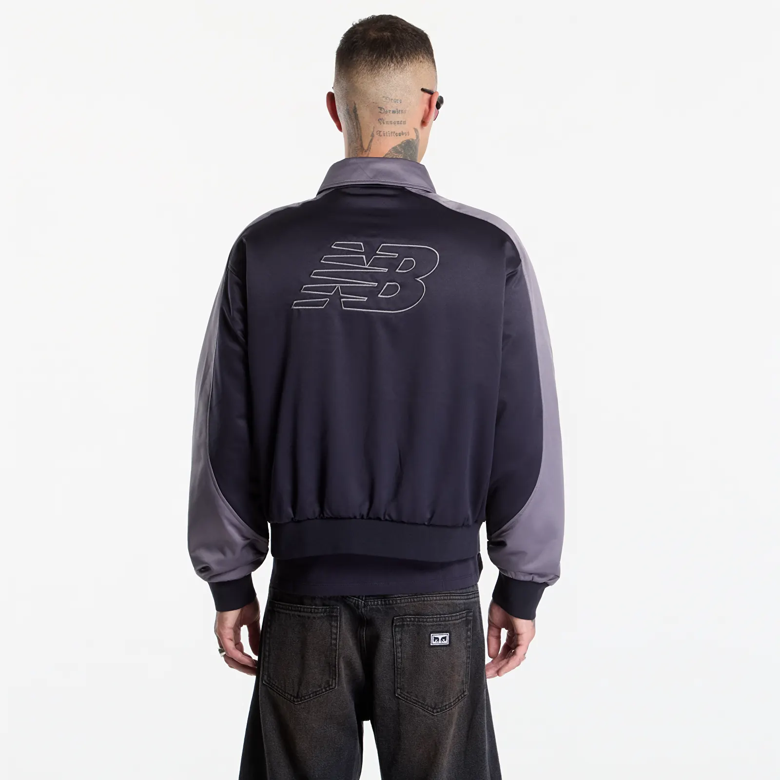 Jacken New Balance Sport Legacy Stadium Jacket Dark Night/ Neptune Grey Pfp