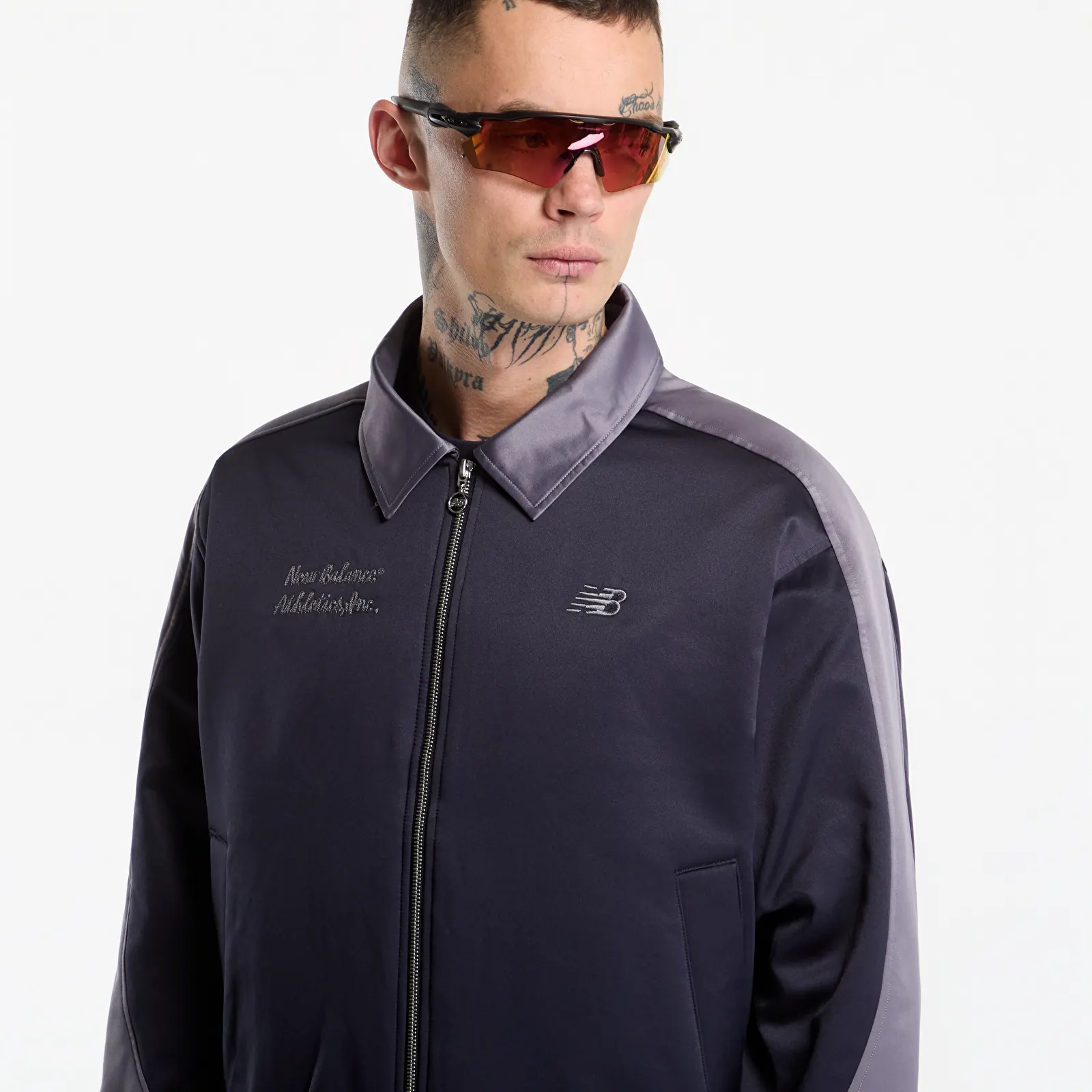 Jacken New Balance Sport Legacy Stadium Jacket Dark Night/ Neptune Grey Pfp