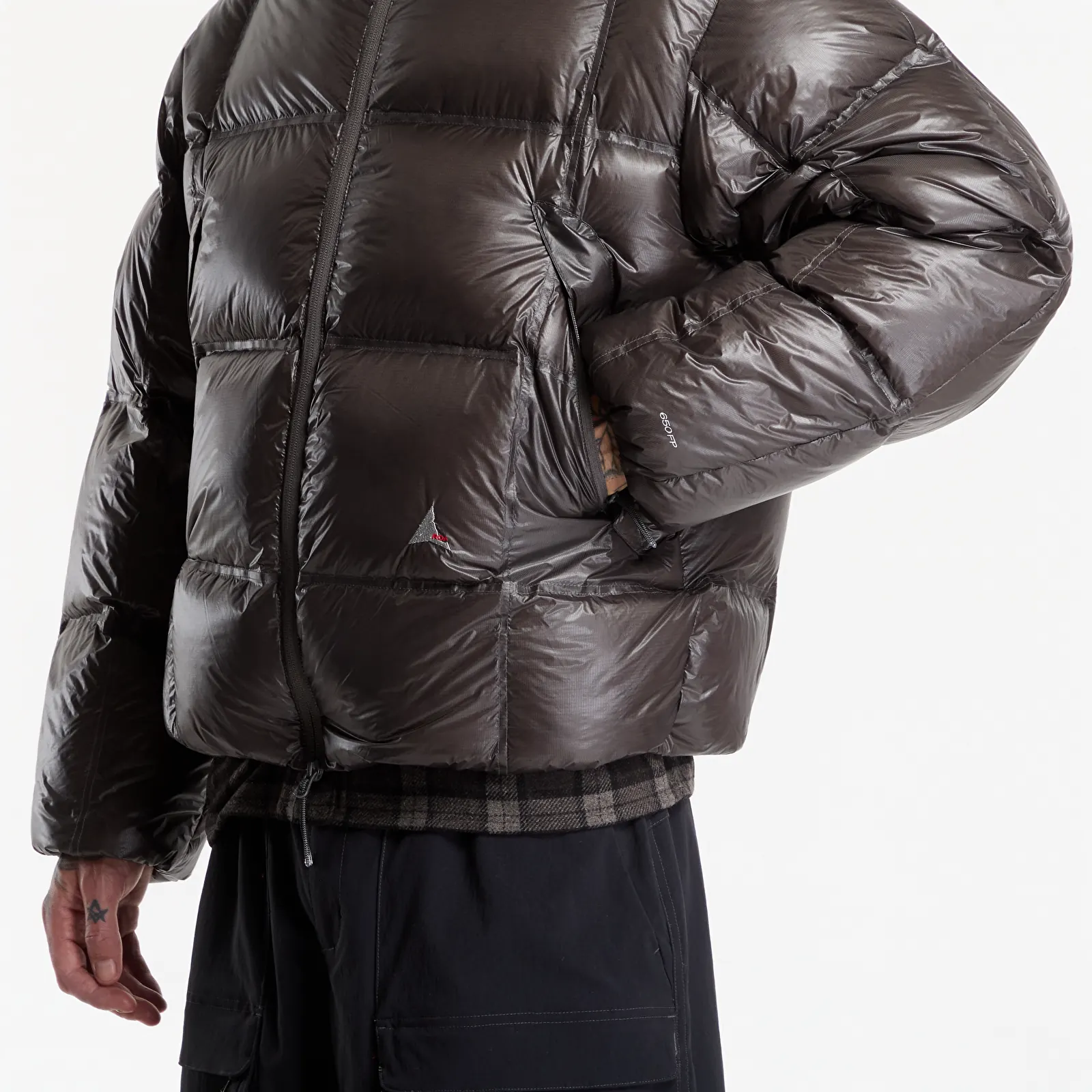 Puffer-jakker ROA Cube 650 Filll Power Down Jacket UNISEX Graphite