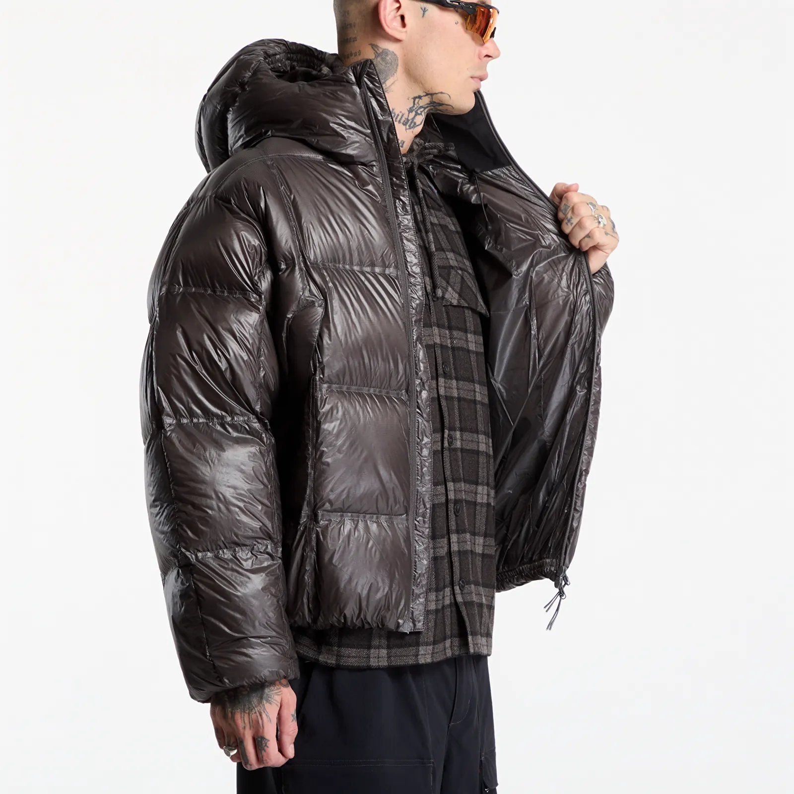 Puffer-jakker ROA Cube 650 Filll Power Down Jacket UNISEX Graphite