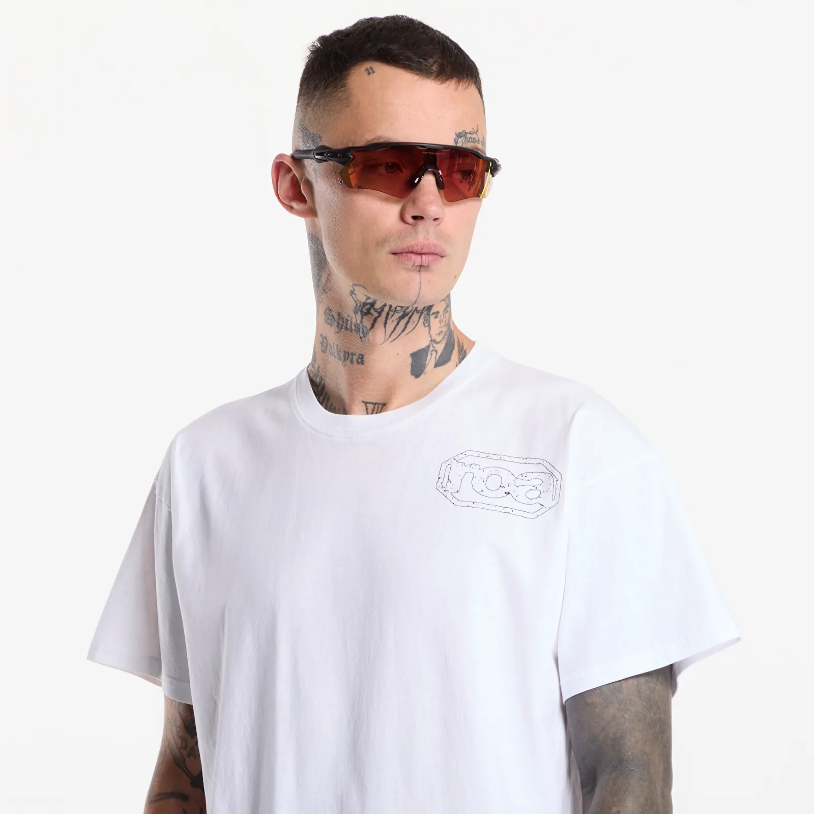 Футболки ROA Dragon T-Shirt UNISEX White