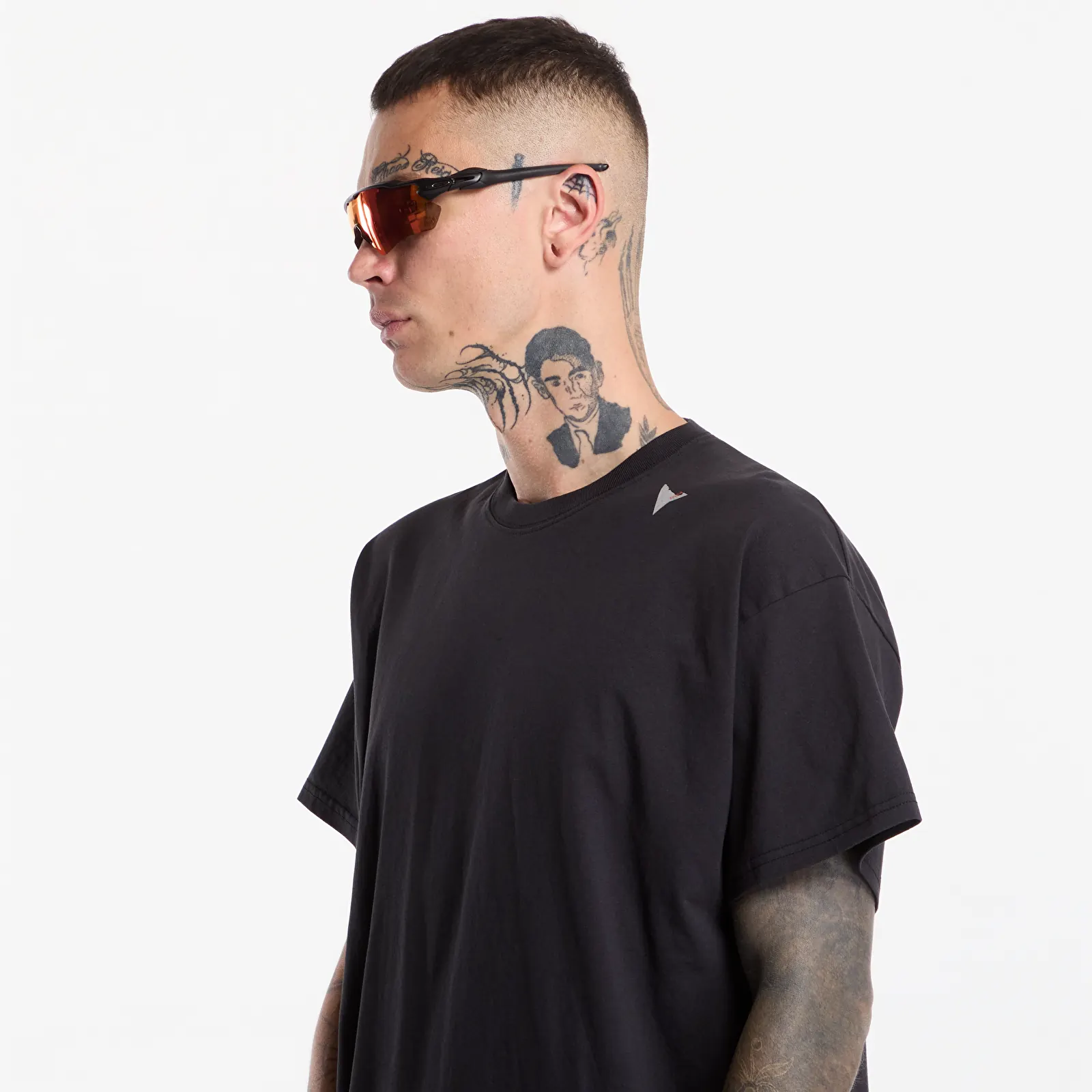 T-shirts  ROA Logo T-Shirt  UNISEX Washed Black