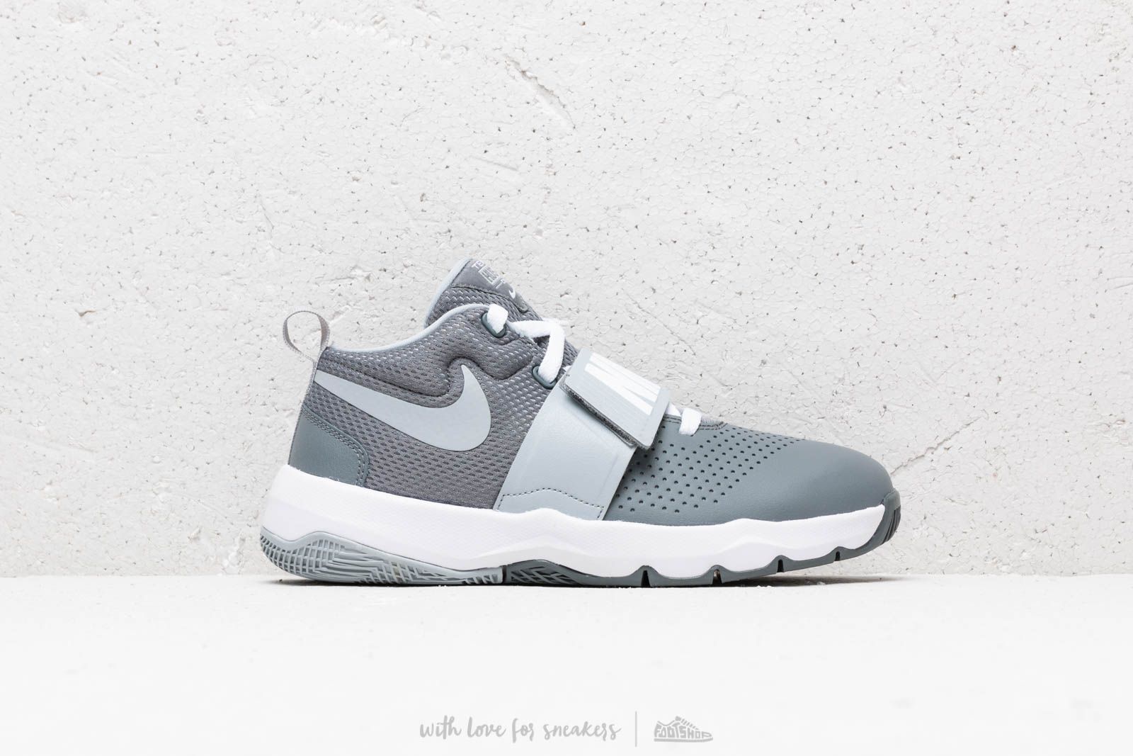 Women s shoes Nike Team Hustle D 8 GS Cool Grey Wolf Grey White Footshop
