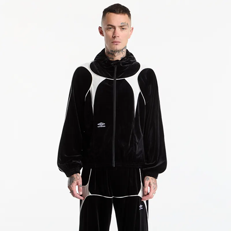 Jachetă Umbro Velvet Jester Tracksuit Black