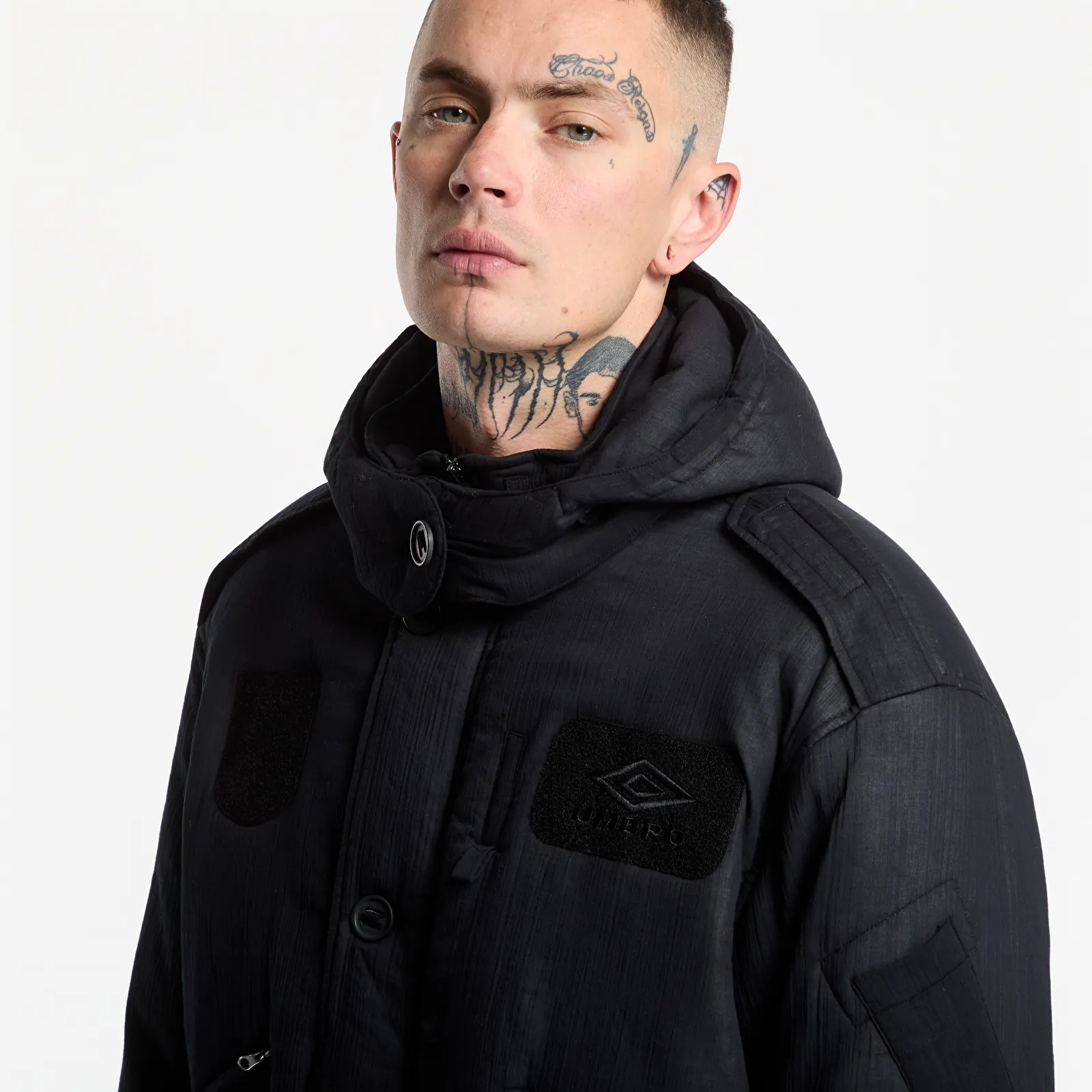 Parka mēteļi Umbro Flight Jacket Black