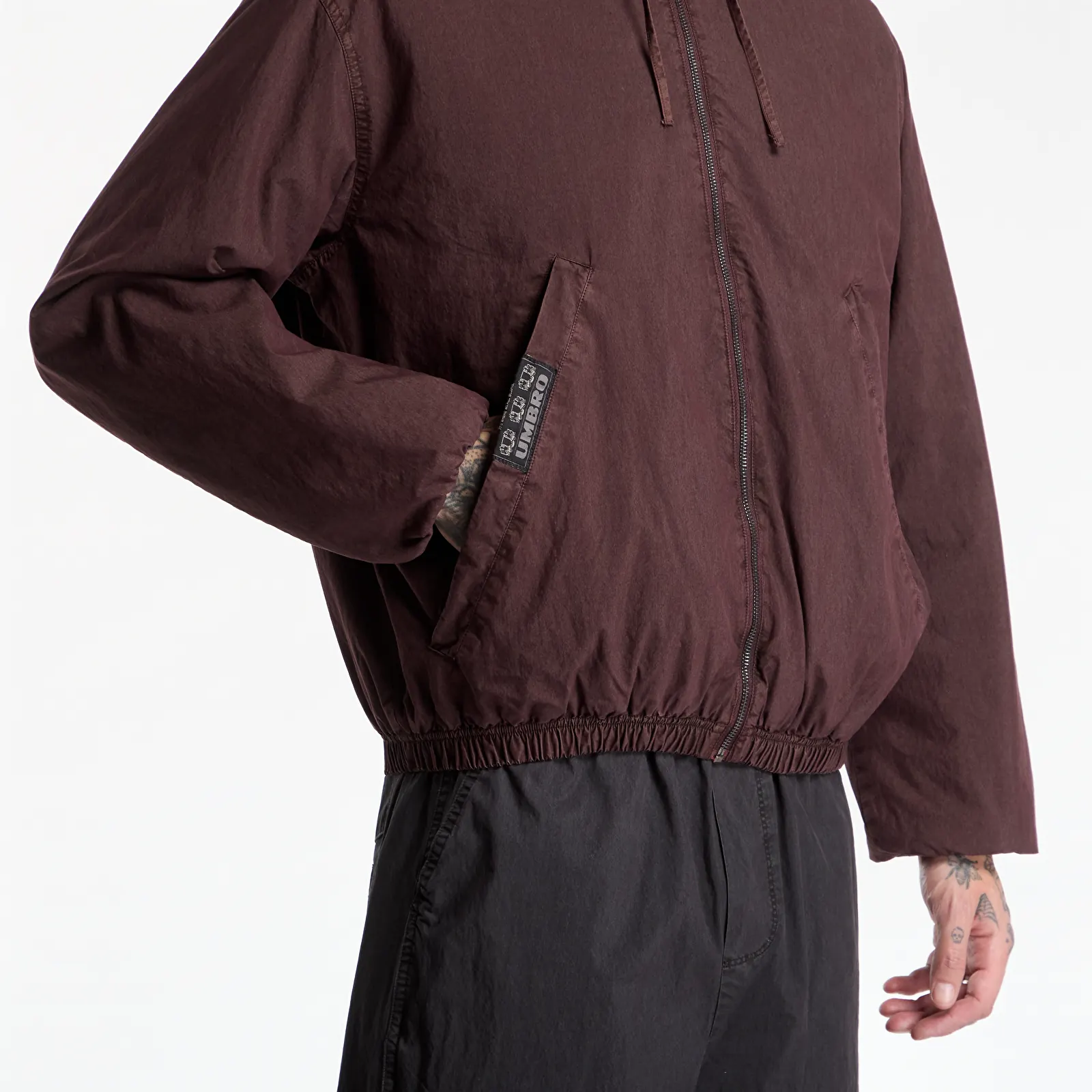 Parka Frakker Umbro Sunday Masked Jacket Plum Grey