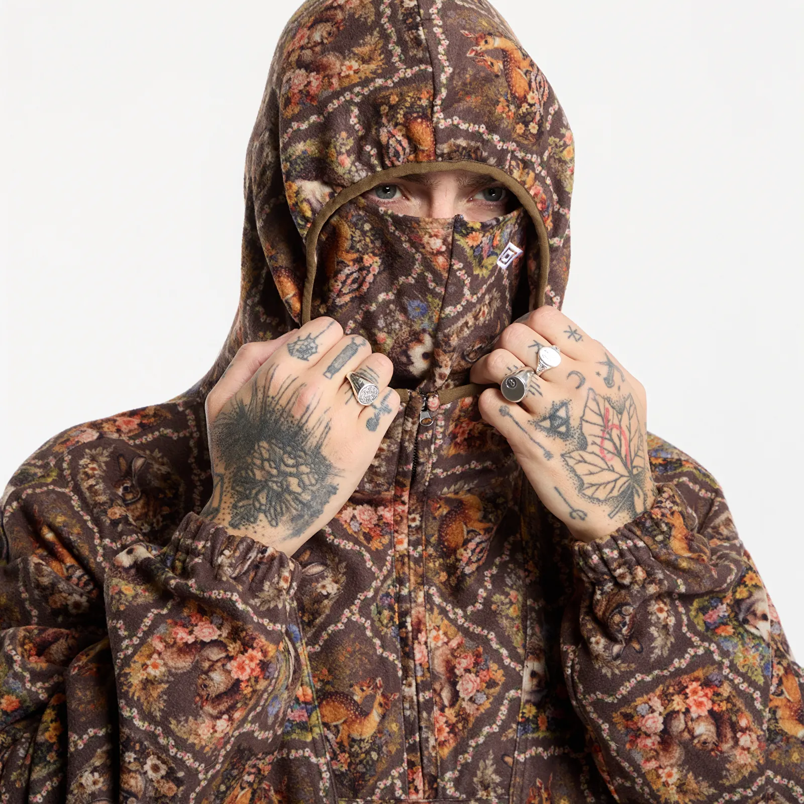 Hoodies and sweatshirts  Umbro Cub Fleece Anorak Light Brown